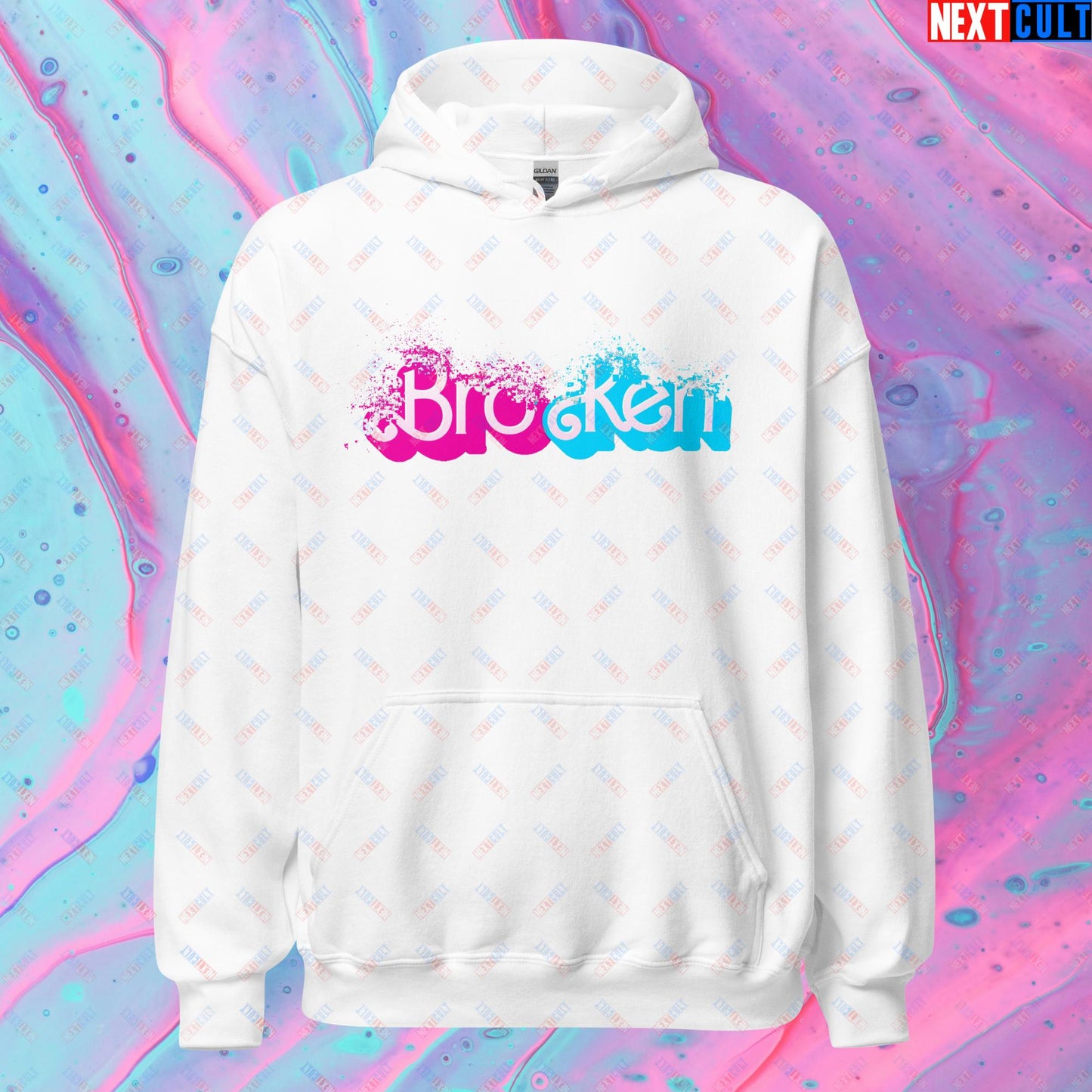 BroKen Funny Ken Barbie Movie Unisex Hoodie Next Cult Brand