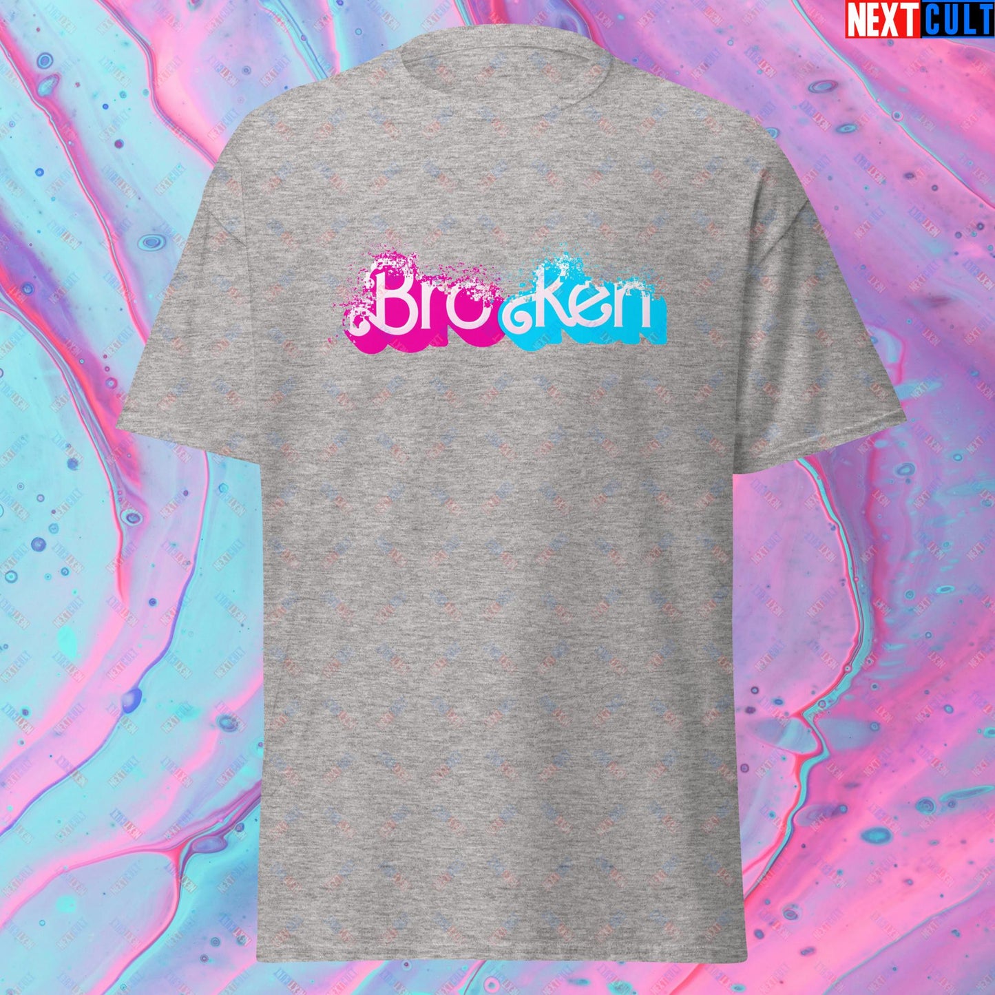 BroKen Funny Ken Barbie Movie Unisex tee Next Cult Brand