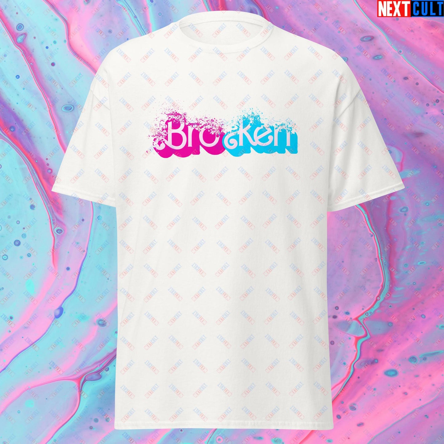 BroKen Funny Ken Barbie Movie Unisex tee Next Cult Brand