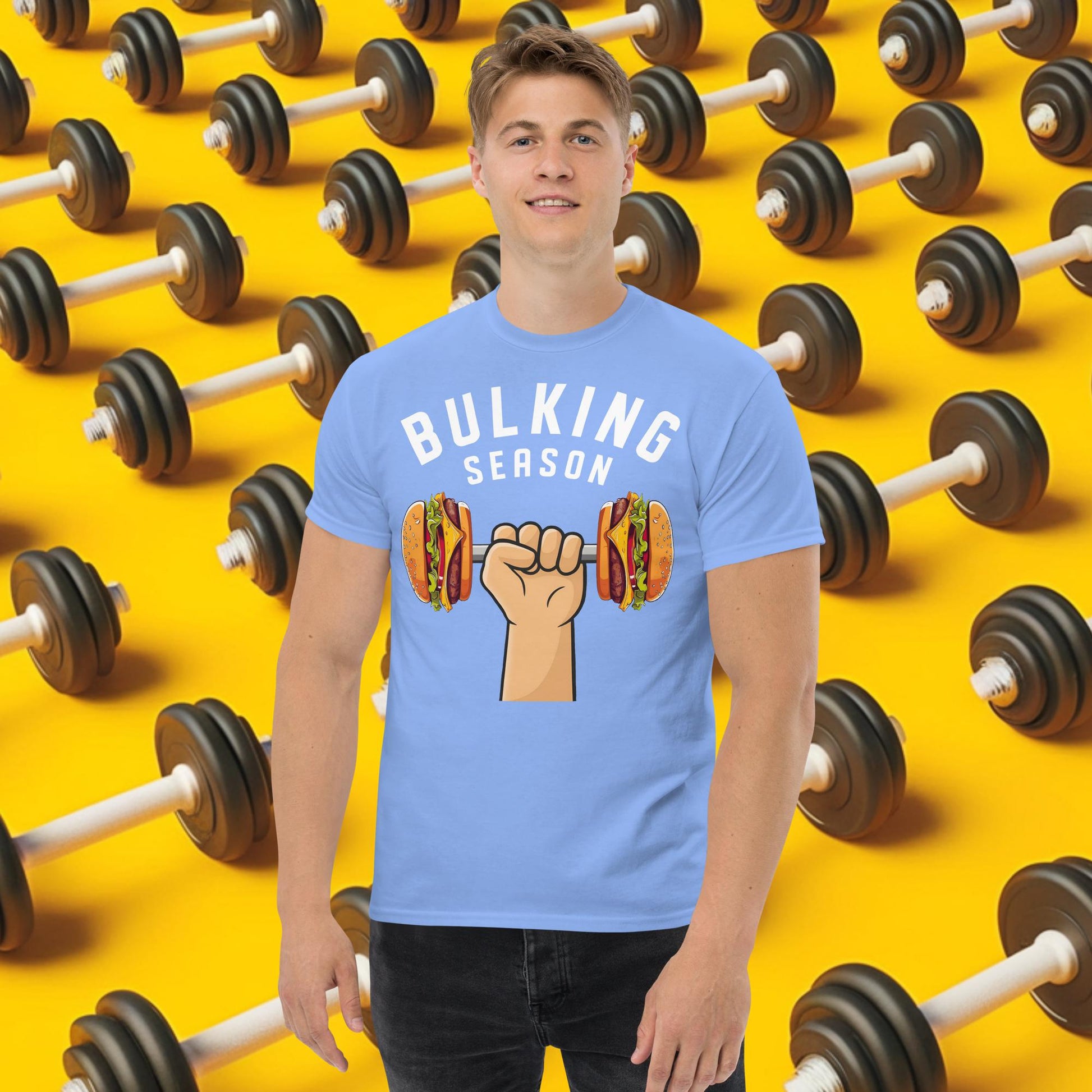 Bulking Season Funny Bulk Diet Gym Workout Fitness tee Next Cult Brand