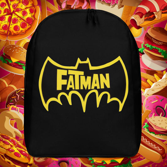 FatMan Funny Fat Superhero Backpack Next Cult Brand