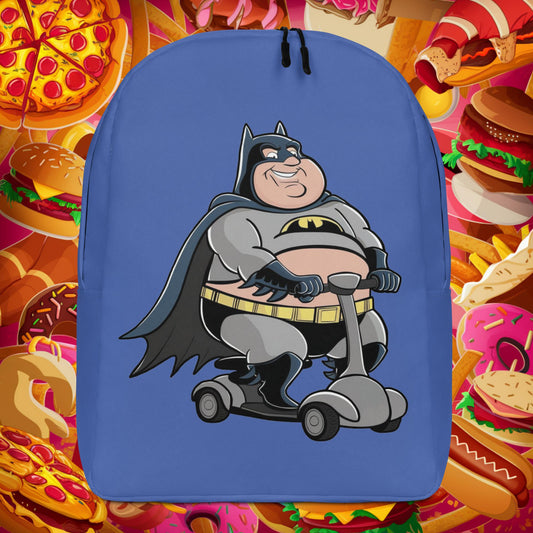 Fatman Fat Superhero Funny Backpack Next Cult Brand