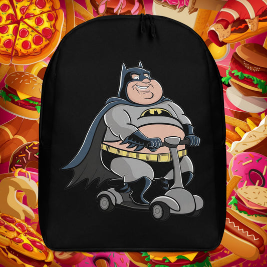 Fatman Fat Superhero Funny Backpack Next Cult Brand