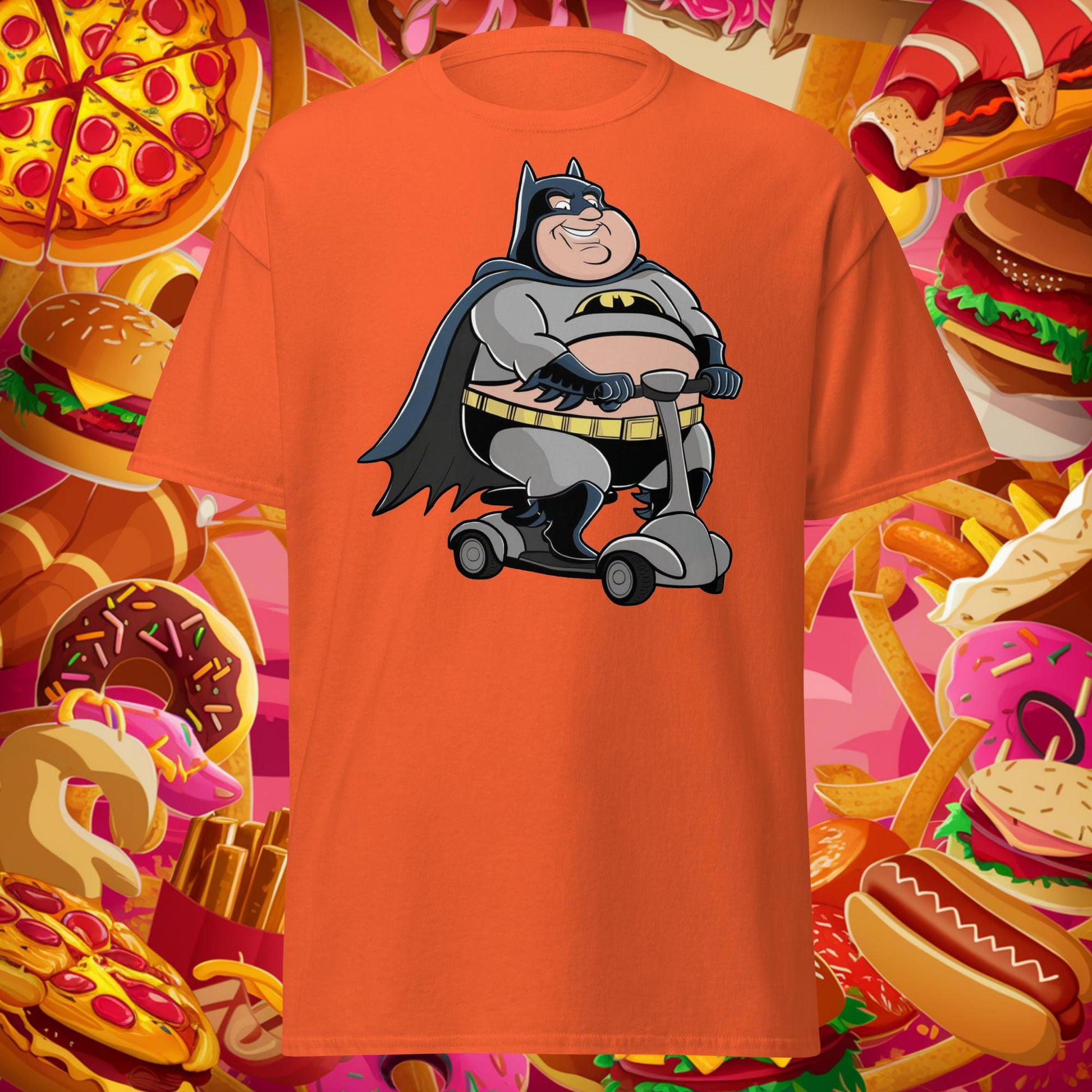 Fatman Fat Superhero Funny Unisex tee Next Cult Brand