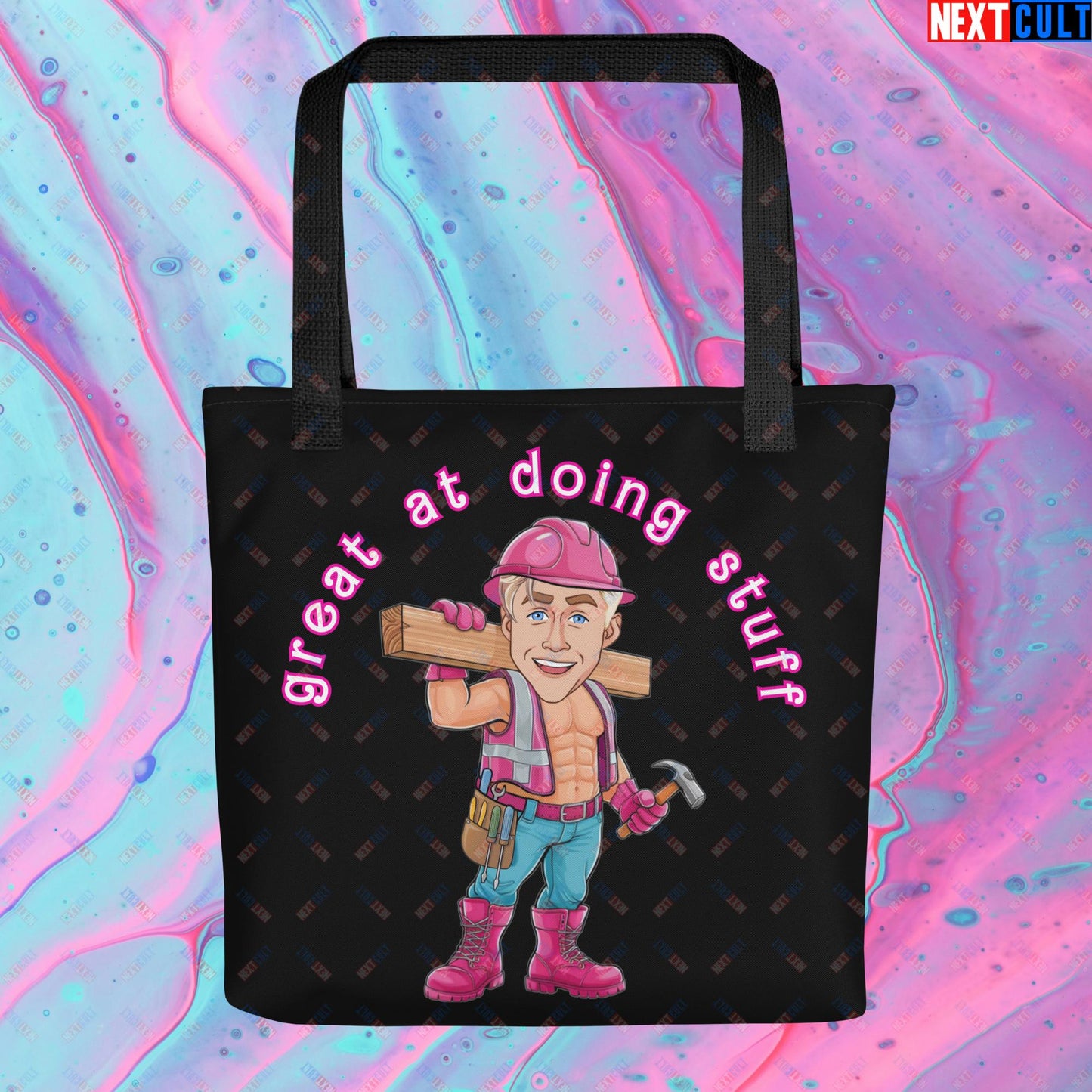 Great at Doing Stuff Ken Barbie Movie Ryan Gosling Funny Tote bag Next Cult Brand