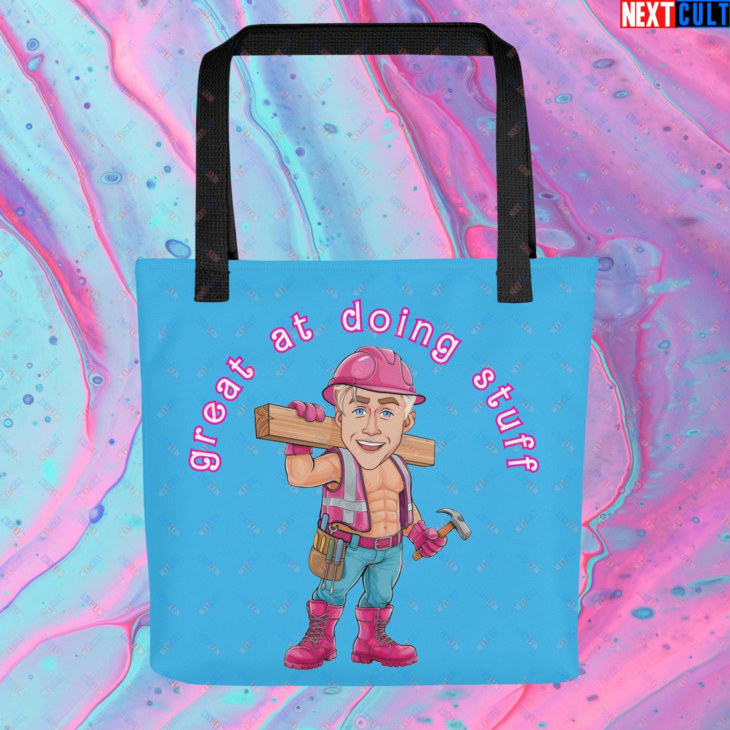 Great at Doing Stuff Ken Barbie Movie Ryan Gosling Funny Tote bag Next Cult Brand