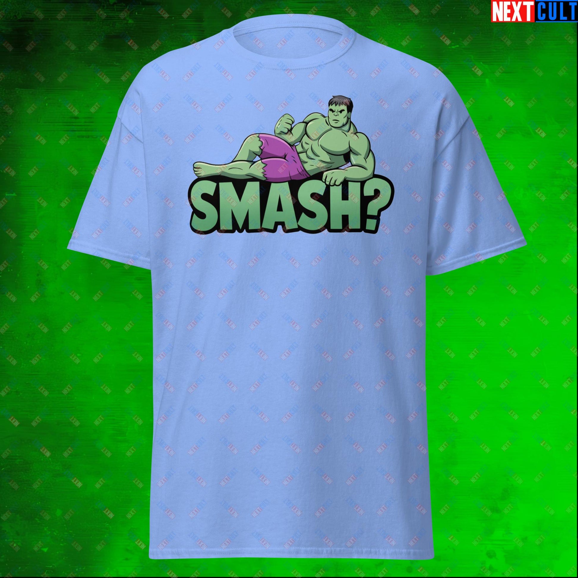 Hulk Smash? Funny Sexy Hulk Meme Cartoon Unisex tee Next Cult Brand