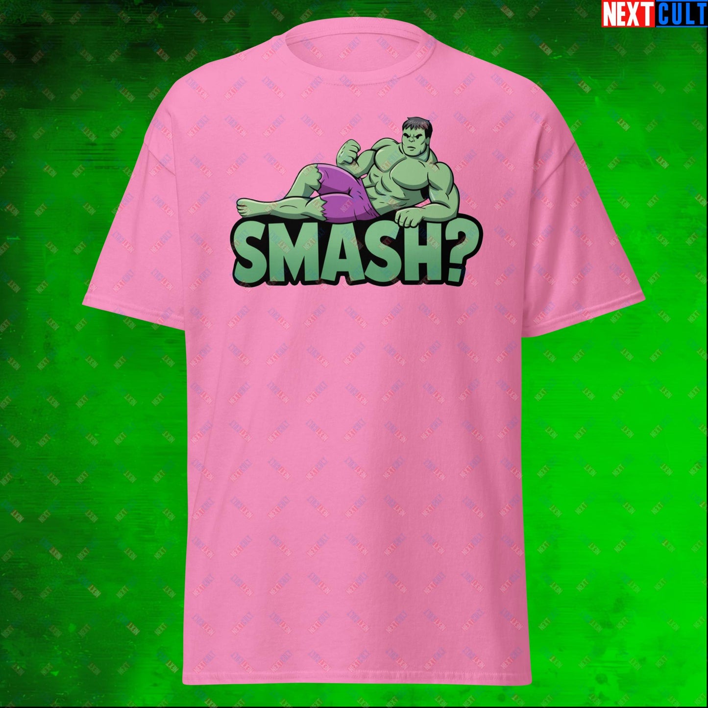 Hulk Smash? Funny Sexy Hulk Meme Cartoon Unisex tee Next Cult Brand