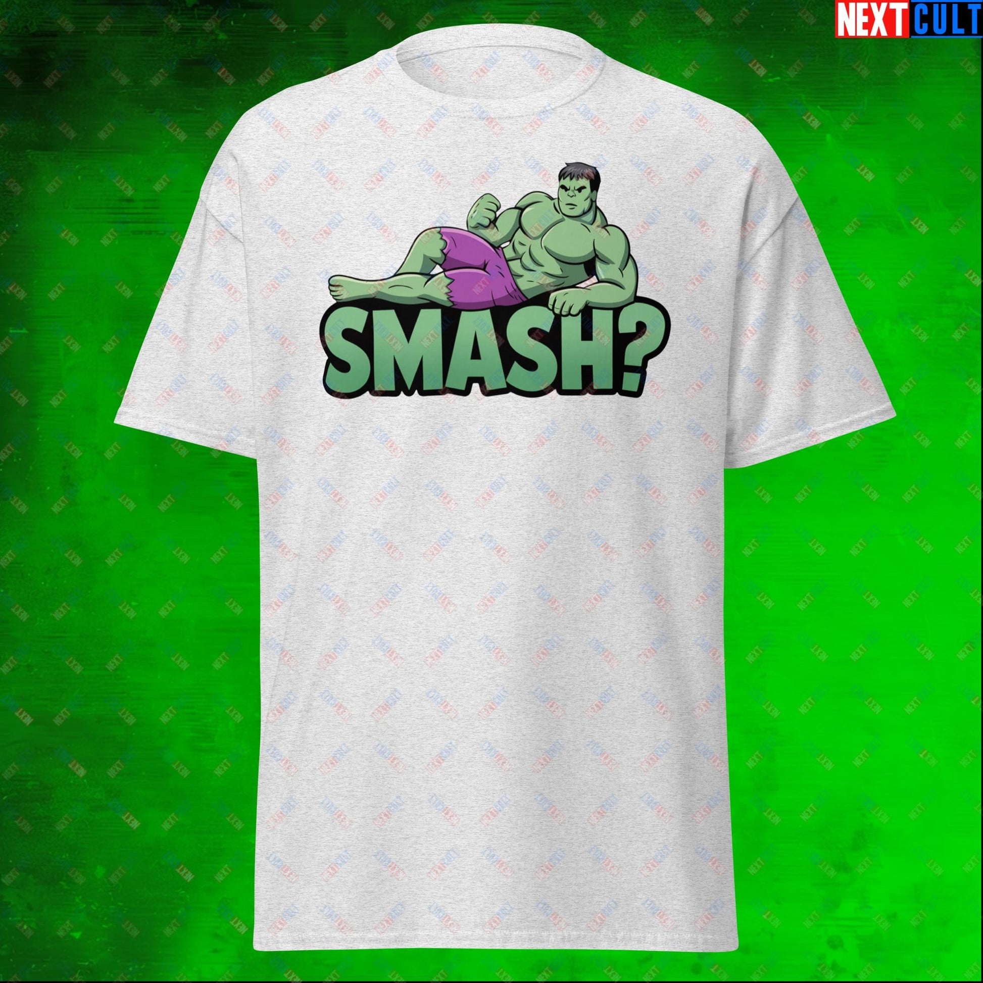 Hulk Smash? Funny Sexy Hulk Meme Cartoon Unisex tee Next Cult Brand