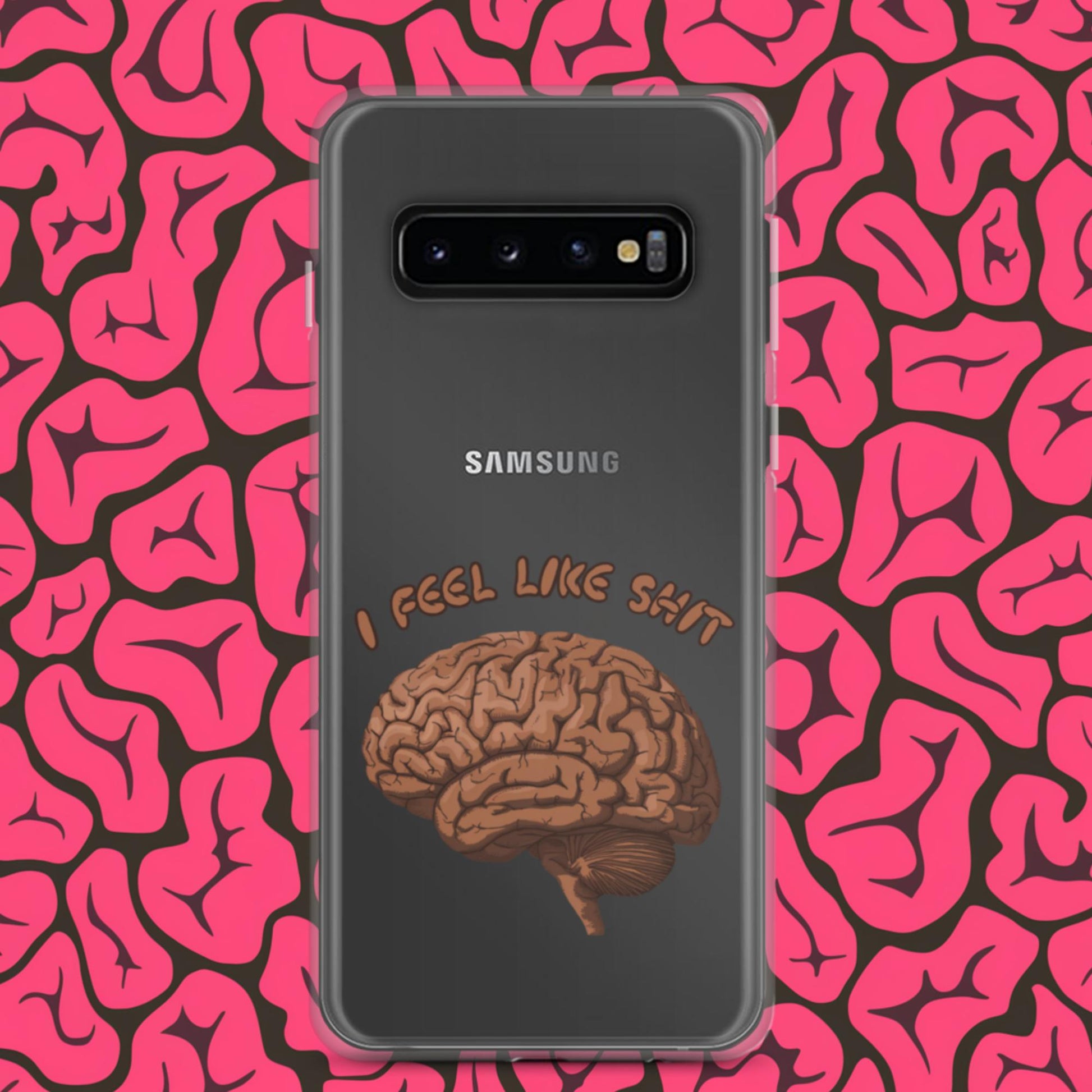 I Feel Like Shit Clear Case for Samsung Next Cult Brand