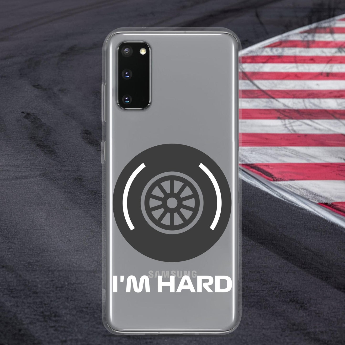 I'm Hard Tyres Funny F1 Clear Case for Samsung Next Cult Brand
