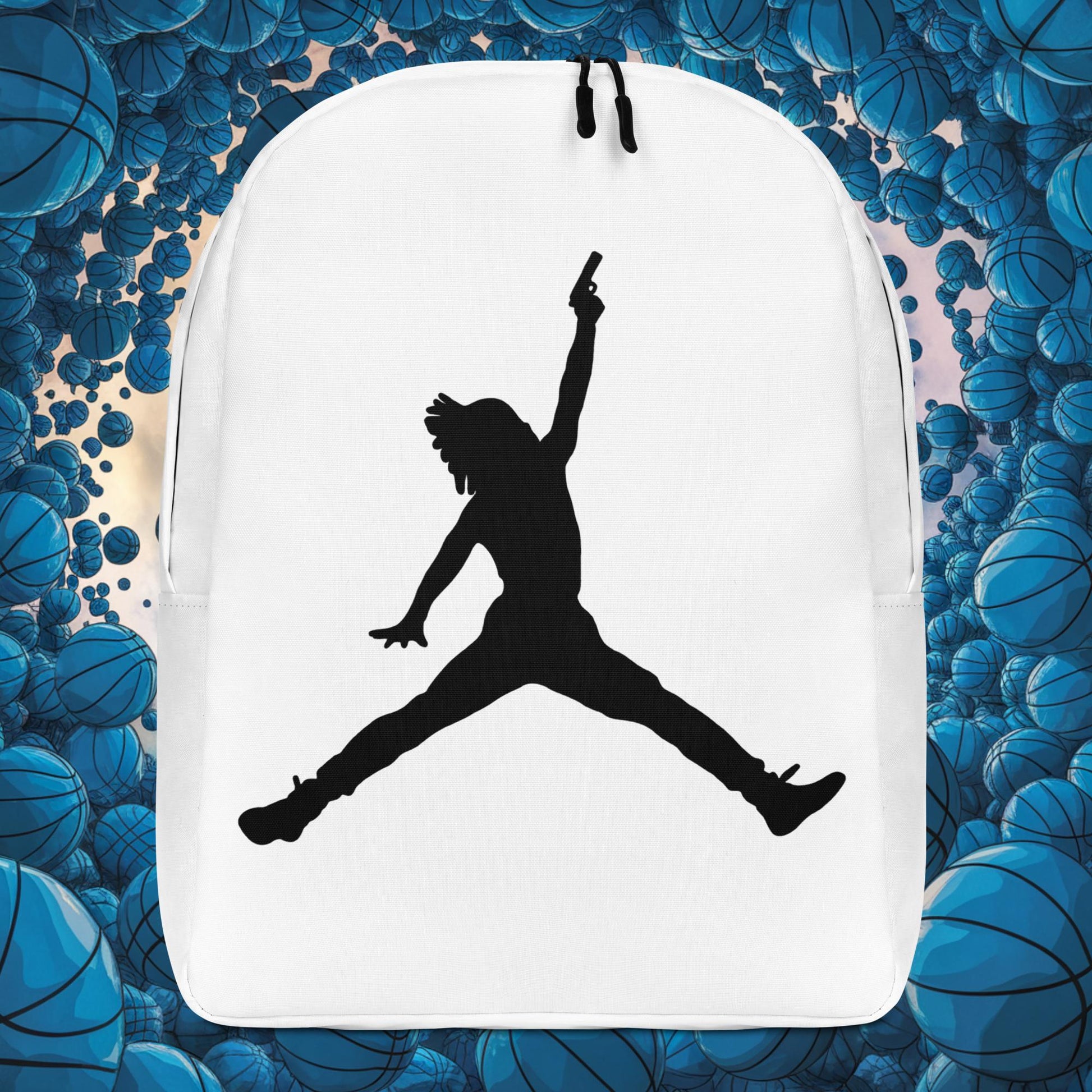 Ja Morant Funny Gun Meme Basketball NBA Memphis Grizzlies Backpack Next Cult Brand