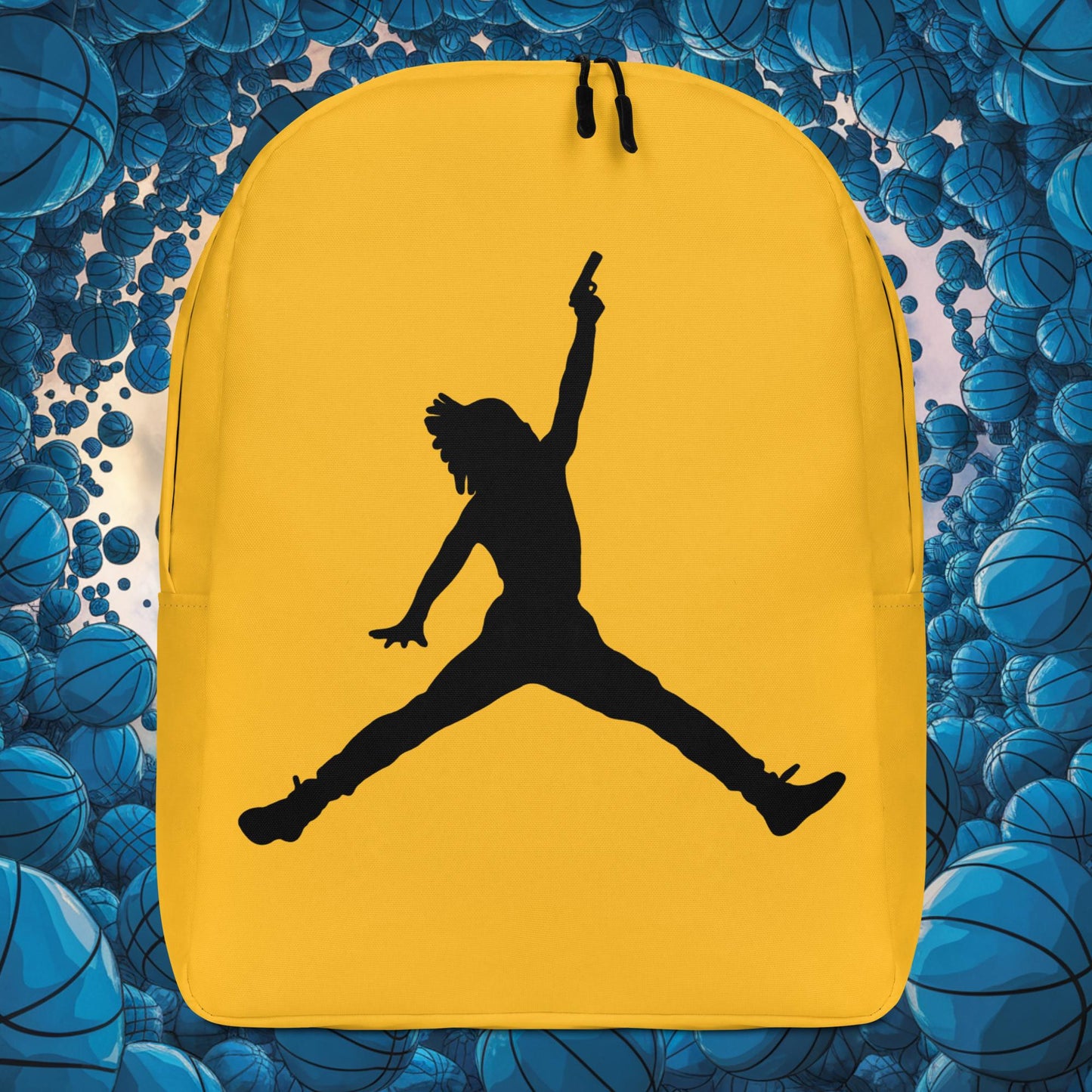 Ja Morant Funny Gun Meme Basketball NBA Memphis Grizzlies Backpack Next Cult Brand