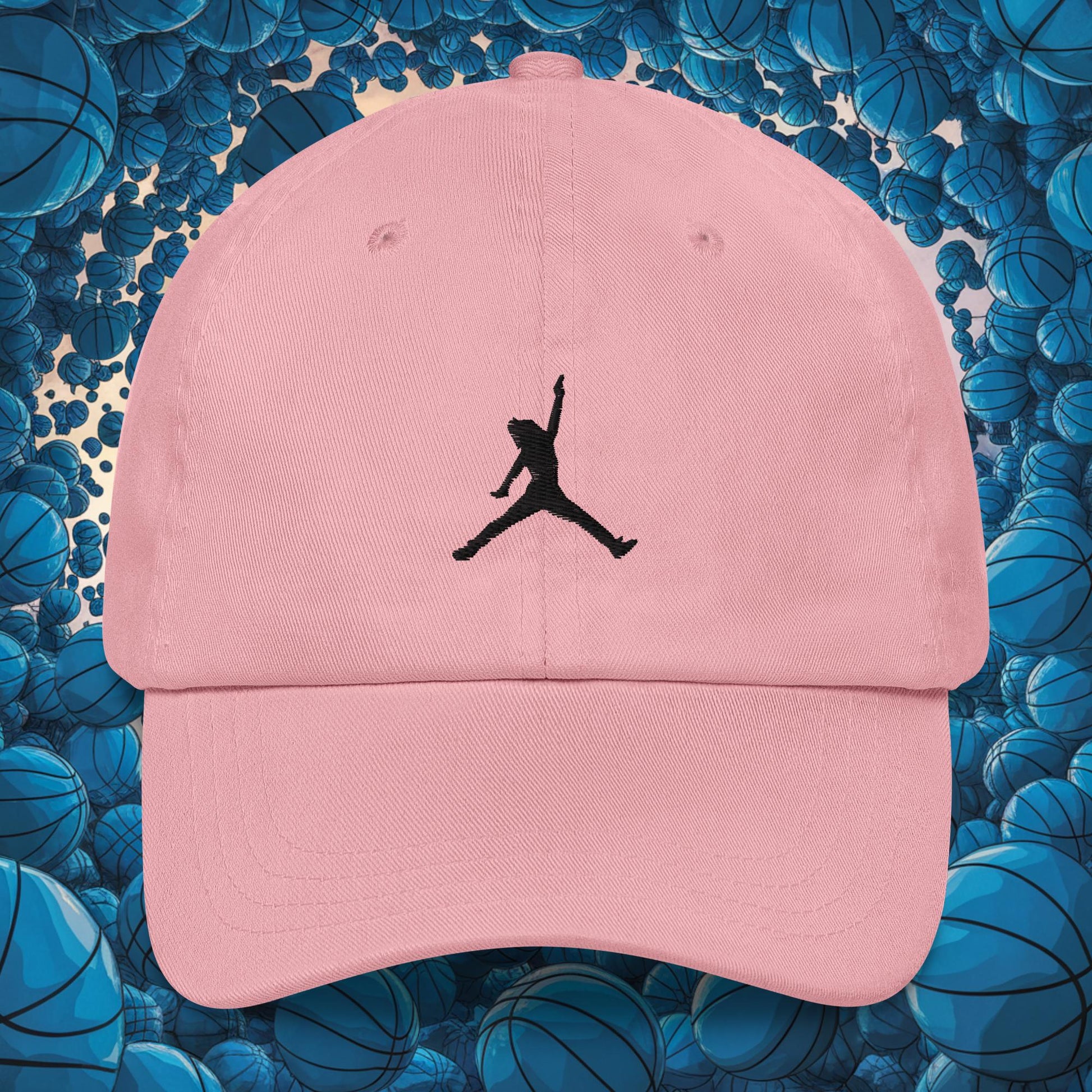 Ja Morant Funny Gun Meme Basketball NBA Memphis Grizzlies Dad hat Pink Hats Basketball Ja Morant Memphis Grizzlies NBA Next Cult Brand