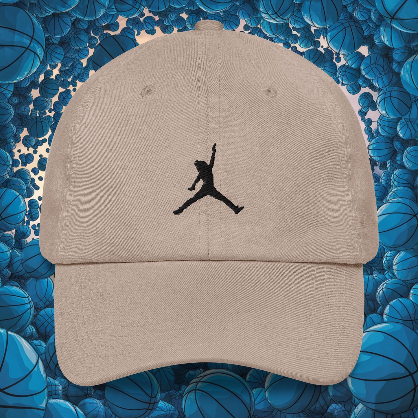 Ja Morant Funny Gun Meme Basketball NBA Memphis Grizzlies Dad hat Stone Hats Basketball Ja Morant Memphis Grizzlies NBA Next Cult Brand