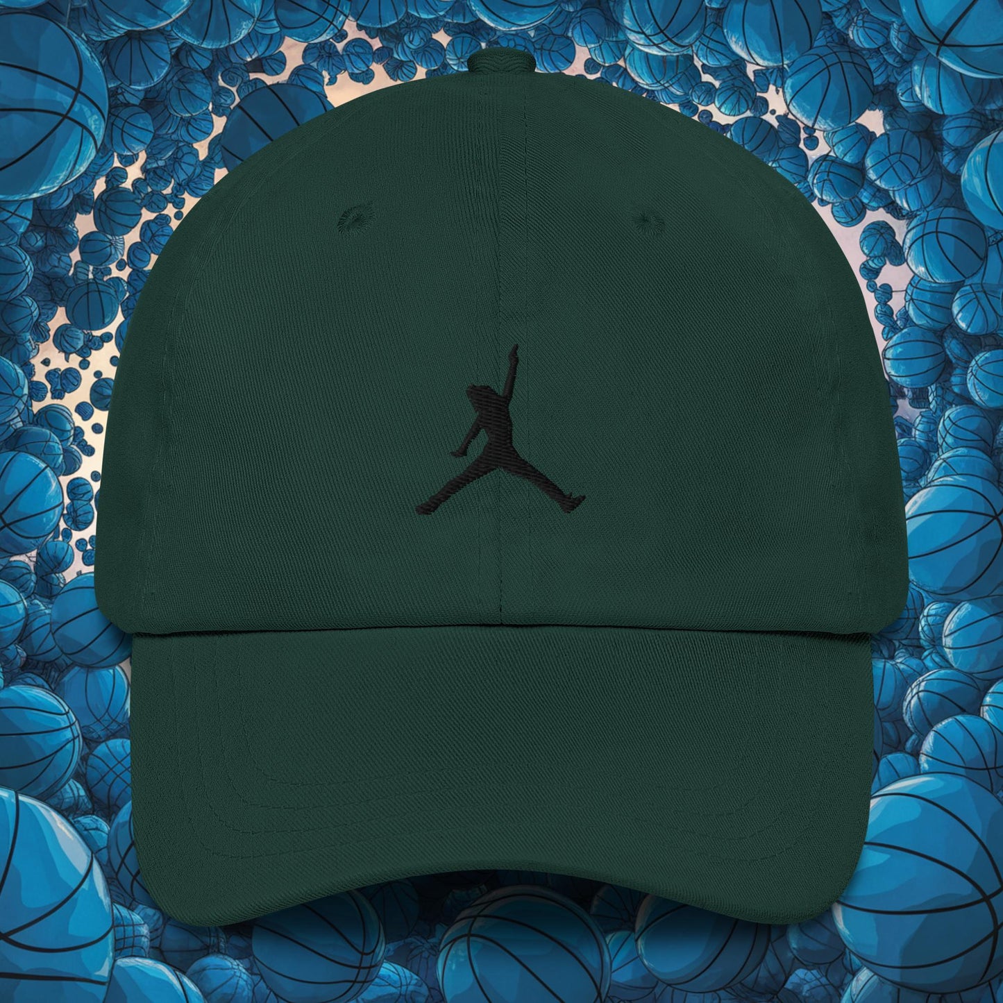 Ja Morant Funny Gun Meme Basketball NBA Memphis Grizzlies Dad hat Spruce Hats Basketball Ja Morant Memphis Grizzlies NBA Next Cult Brand