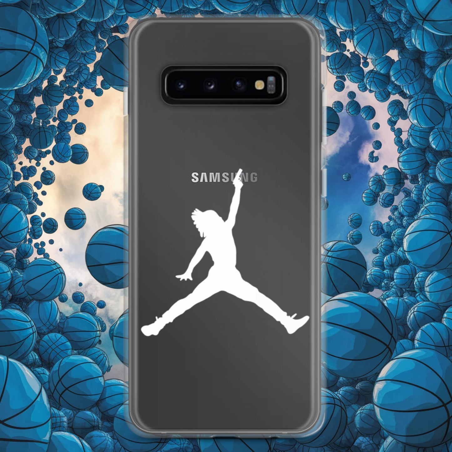 Ja Morant Funny Gun Meme Memphis Grizzlies NBA Clear Case for Samsung Next Cult Brand