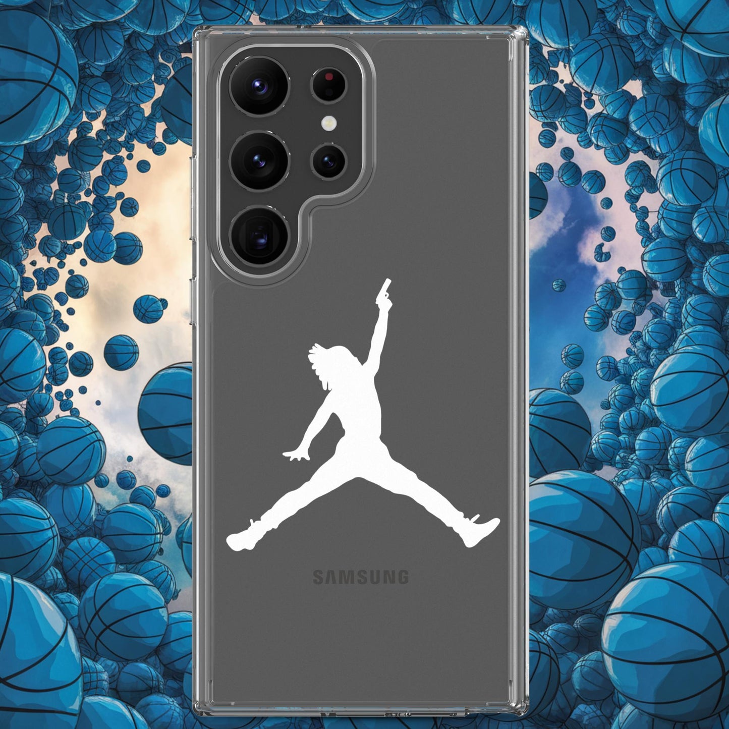 Ja Morant Funny Gun Meme Memphis Grizzlies NBA Clear Case for Samsung Next Cult Brand