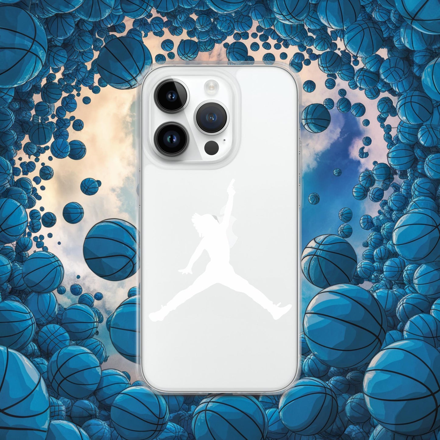 Ja Morant Funny Gun Meme Memphis Grizzlies NBA Clear Case for iPhone iPhone 14 Pro Mobile Phone Cases Basketball Ja Morant Memphis Grizzlies NBA Next Cult Brand