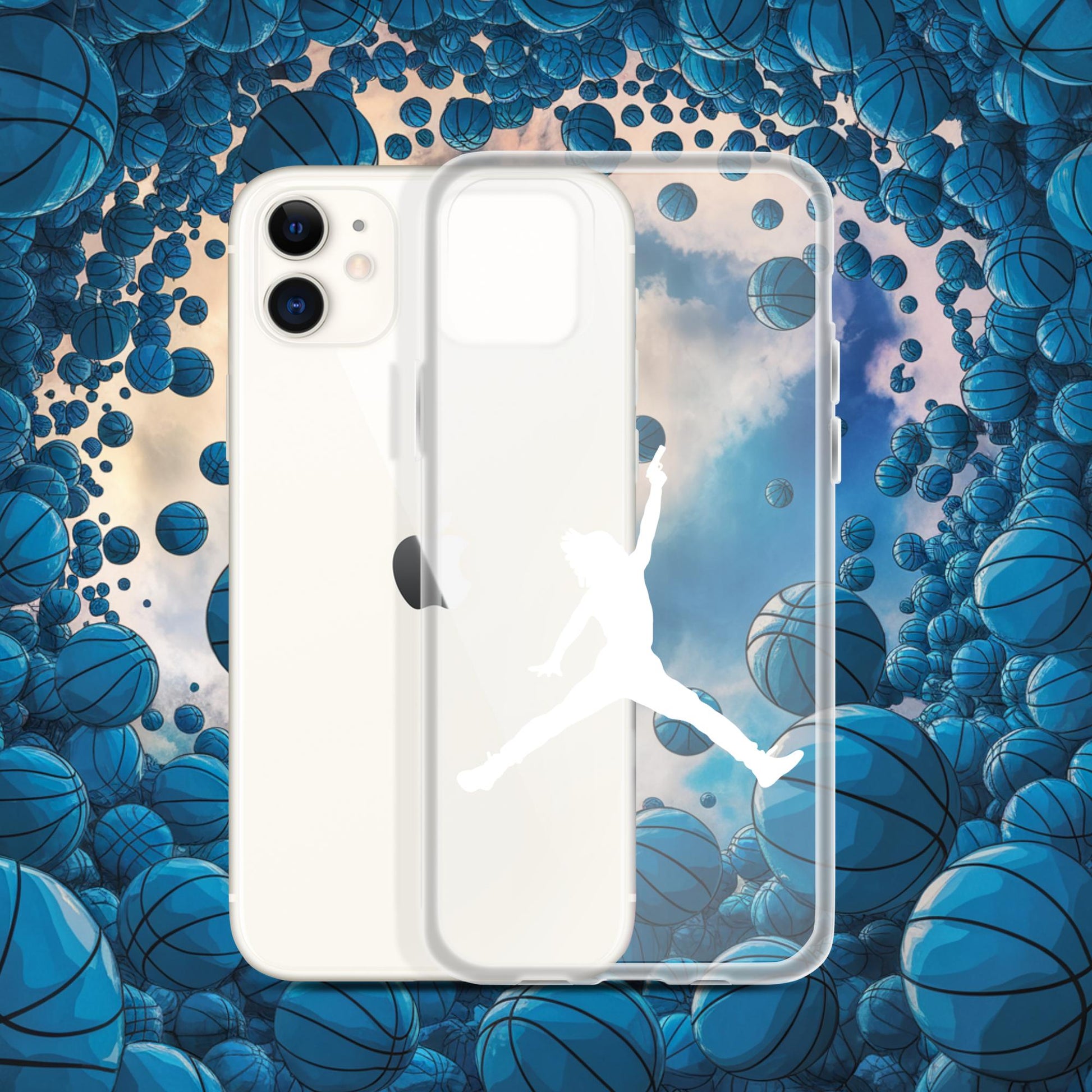 Ja Morant Funny Gun Meme Memphis Grizzlies NBA Clear Case for iPhone iPhone 11 Mobile Phone Cases Basketball Ja Morant Memphis Grizzlies NBA Next Cult Brand