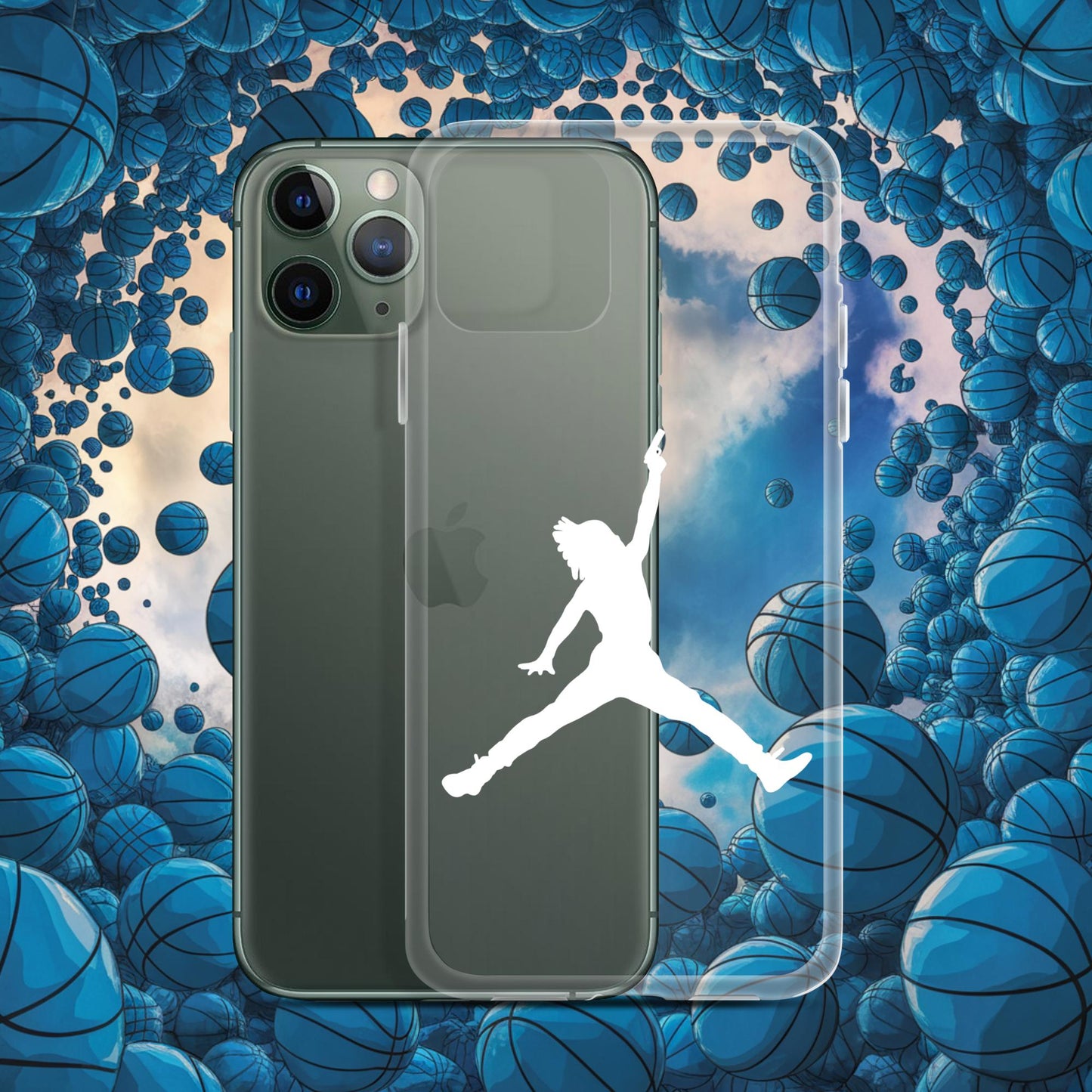 Ja Morant Funny Gun Meme Memphis Grizzlies NBA Clear Case for iPhone Next Cult Brand