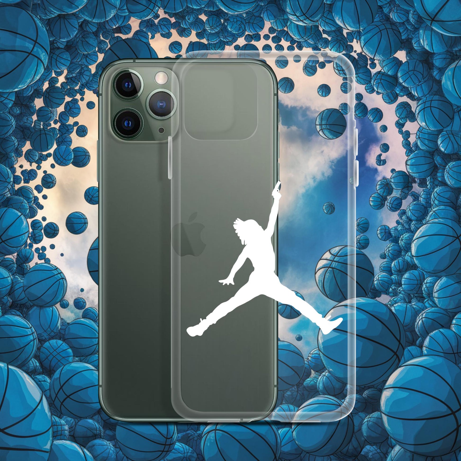 Ja Morant Funny Gun Meme Memphis Grizzlies NBA Clear Case for iPhone iPhone 11 Pro Mobile Phone Cases Basketball Ja Morant Memphis Grizzlies NBA Next Cult Brand