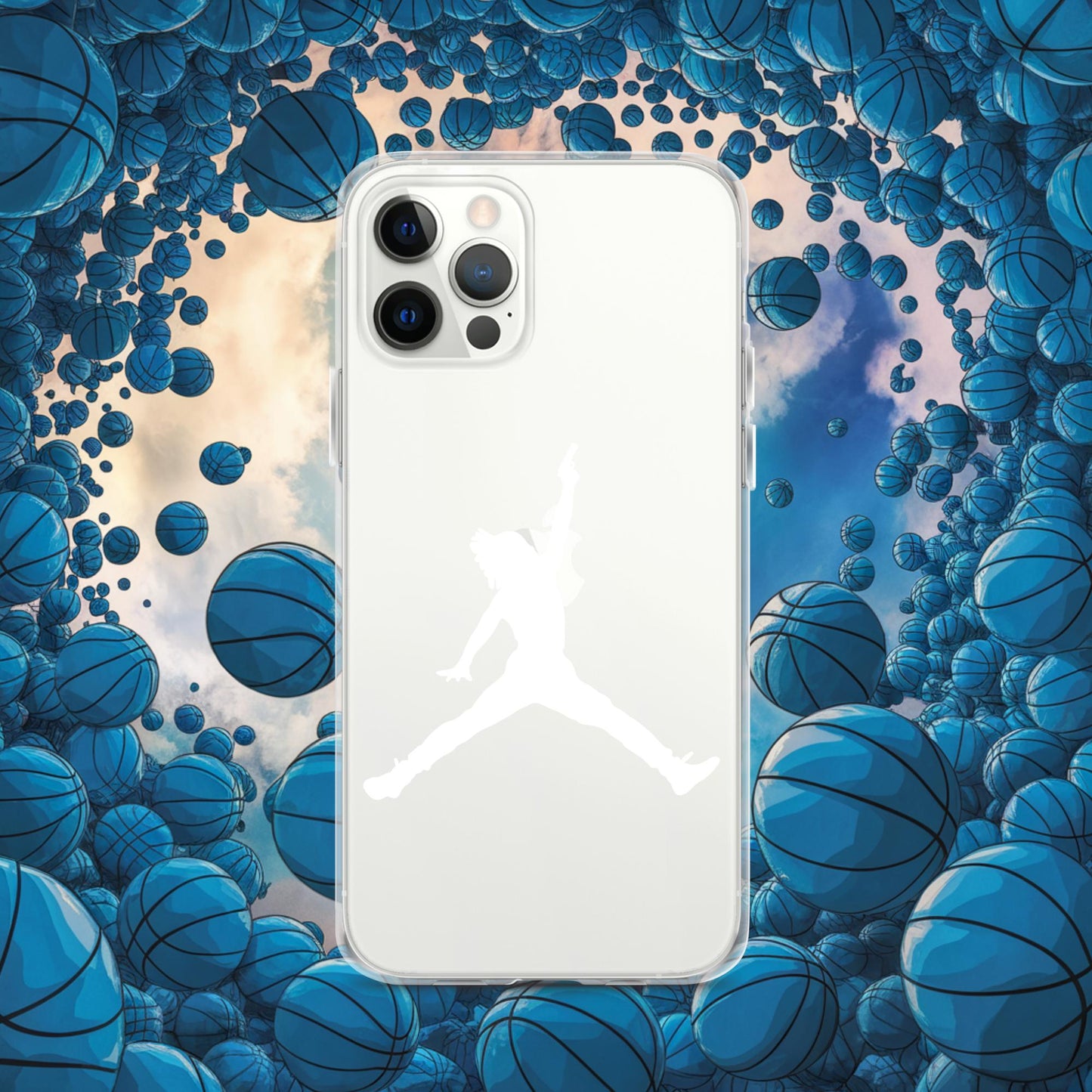 Ja Morant Funny Gun Meme Memphis Grizzlies NBA Clear Case for iPhone iPhone 12 Pro Mobile Phone Cases Basketball Ja Morant Memphis Grizzlies NBA Next Cult Brand