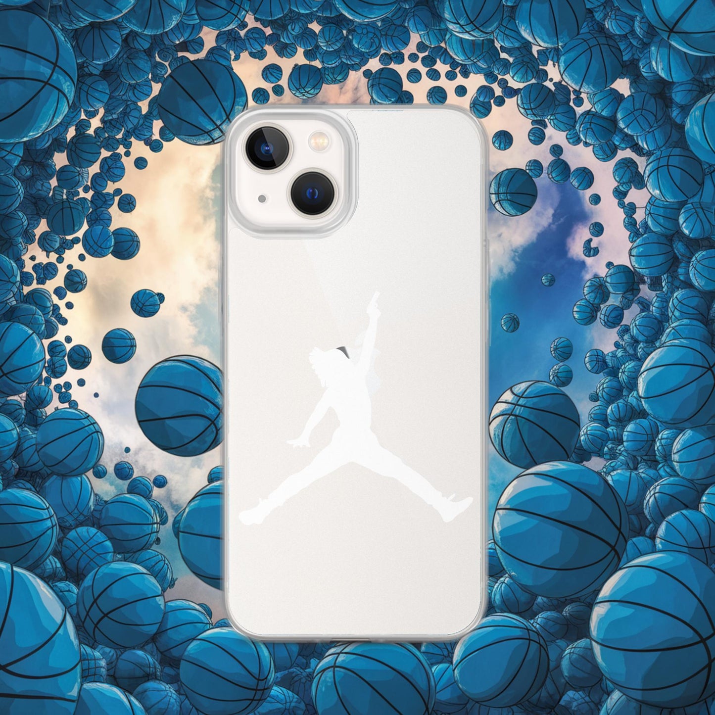 Ja Morant Funny Gun Meme Memphis Grizzlies NBA Clear Case for iPhone iPhone 13 Mobile Phone Cases Basketball Ja Morant Memphis Grizzlies NBA Next Cult Brand