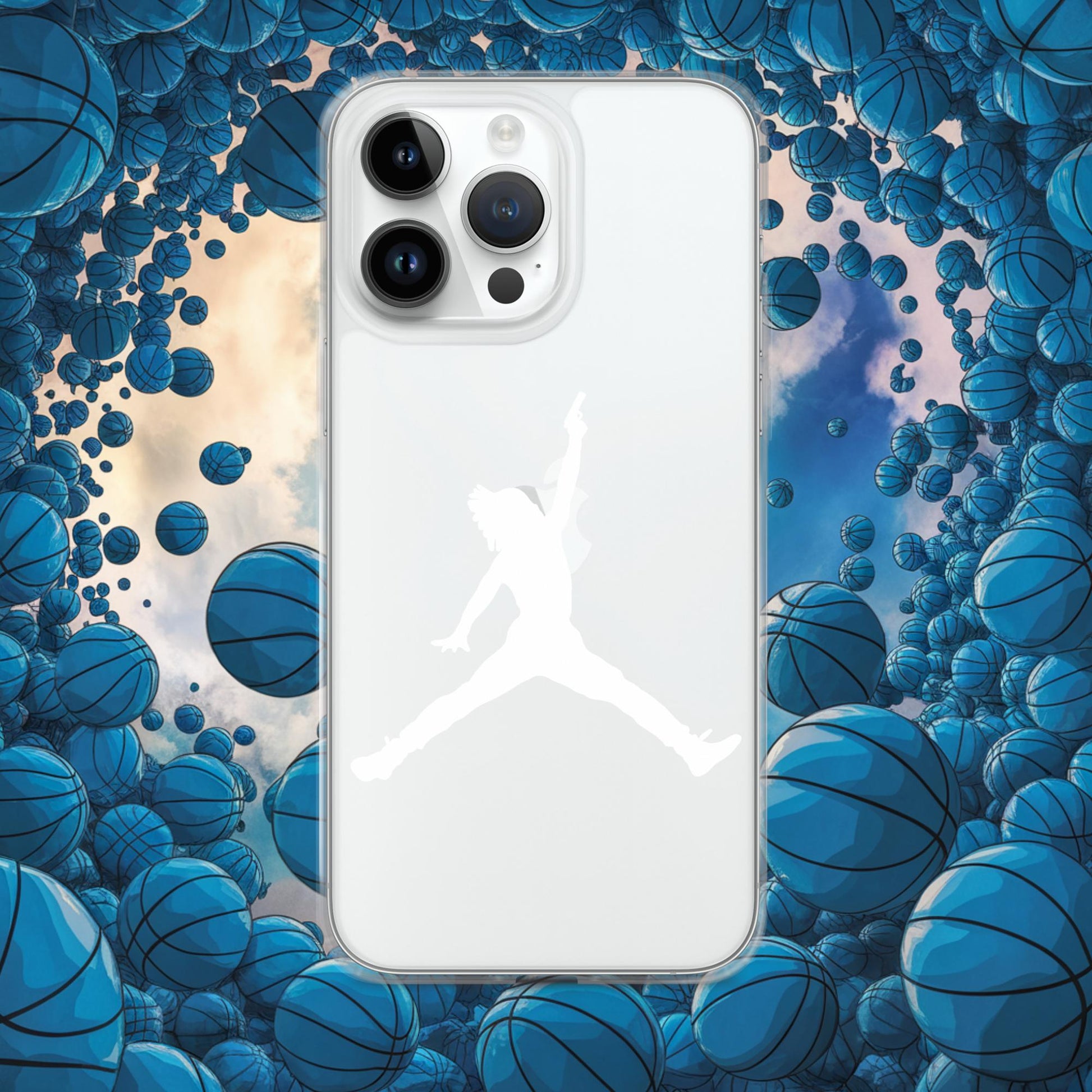 Ja Morant Funny Gun Meme Memphis Grizzlies NBA Clear Case for iPhone iPhone 14 Pro Max Mobile Phone Cases Basketball Ja Morant Memphis Grizzlies NBA Next Cult Brand