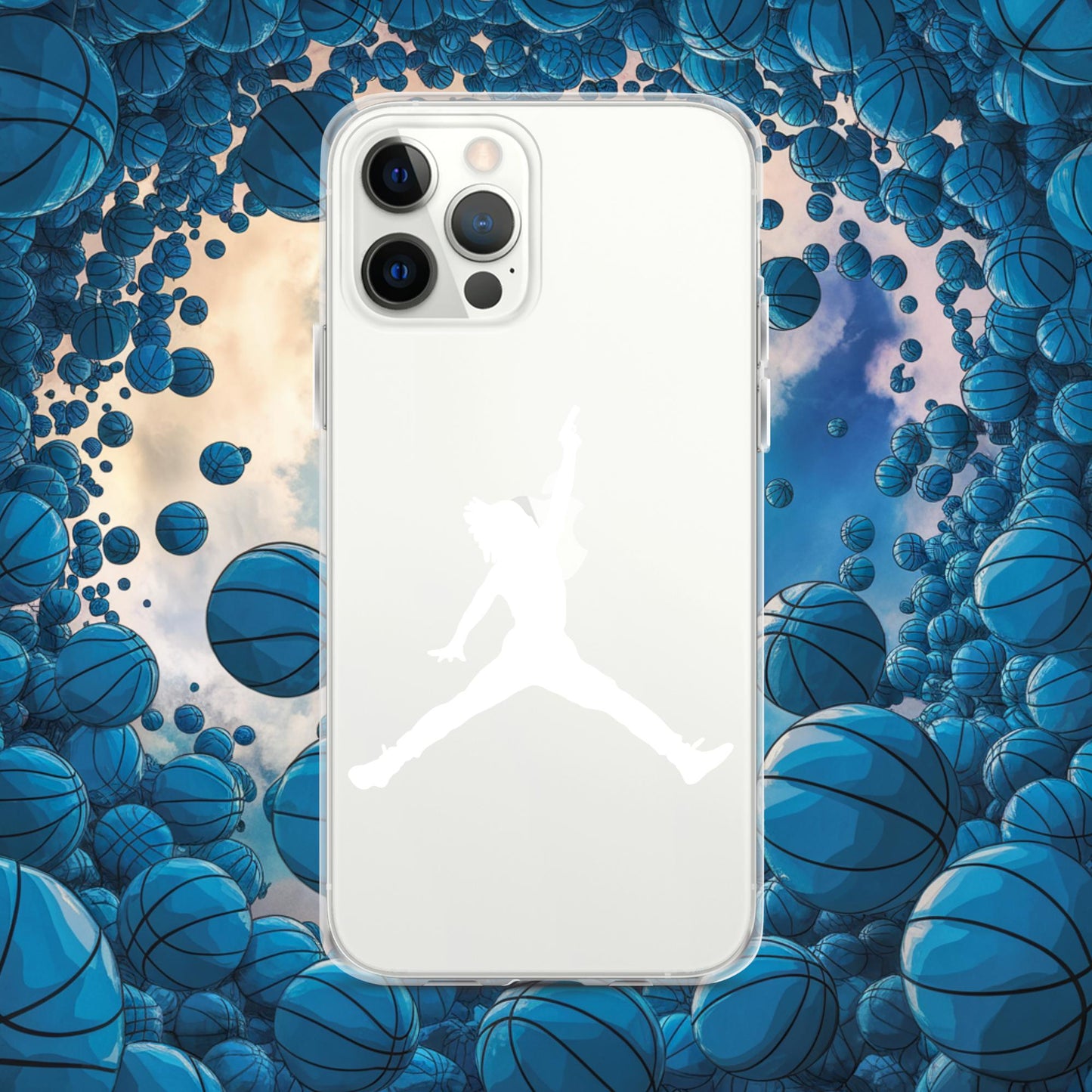 Ja Morant Funny Gun Meme Memphis Grizzlies NBA Clear Case for iPhone Next Cult Brand