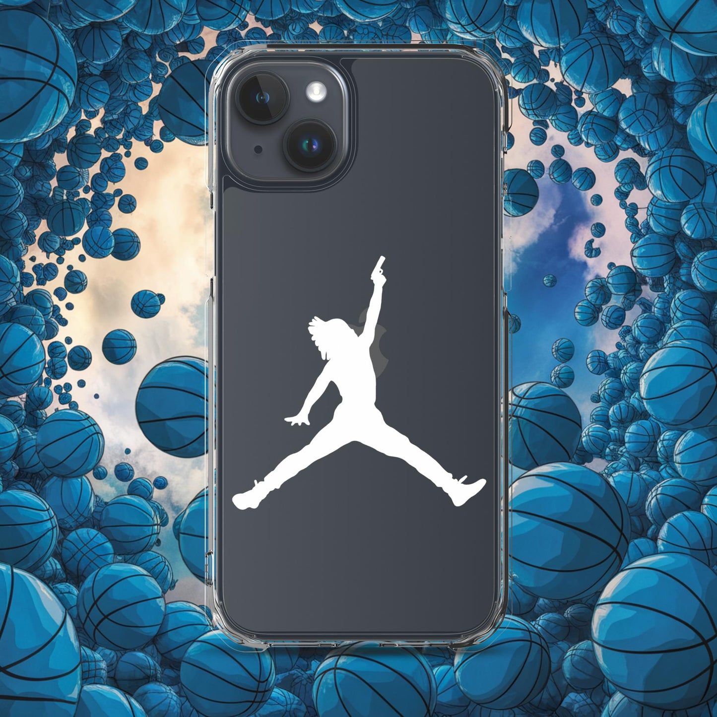 Ja Morant Funny Gun Meme Memphis Grizzlies NBA Clear Case for iPhone Next Cult Brand