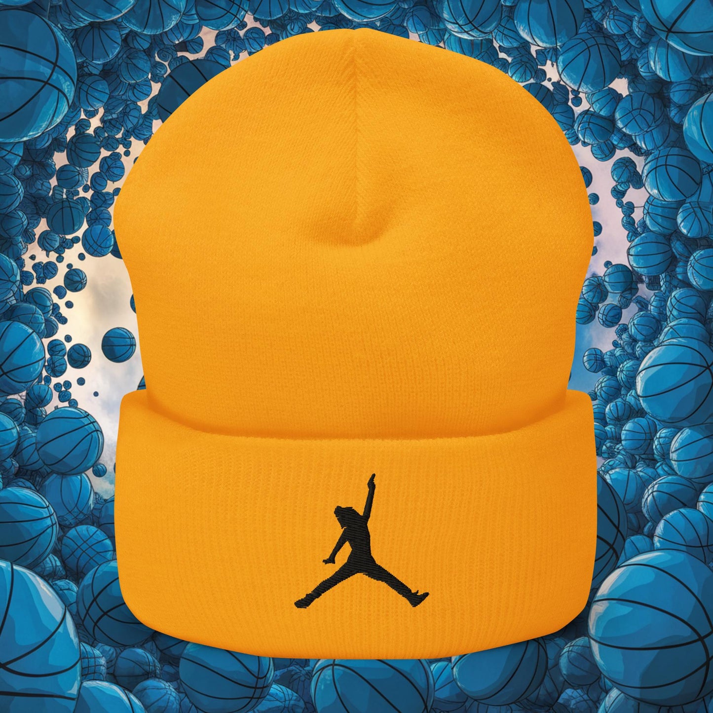 Ja Morant Funny Gun Meme Memphis Grizzlies NBA Cuffed Beanie Next Cult Brand