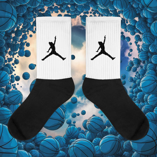 Ja Morant Funny Gun Meme Memphis Grizzlies NBA Socks Next Cult Brand