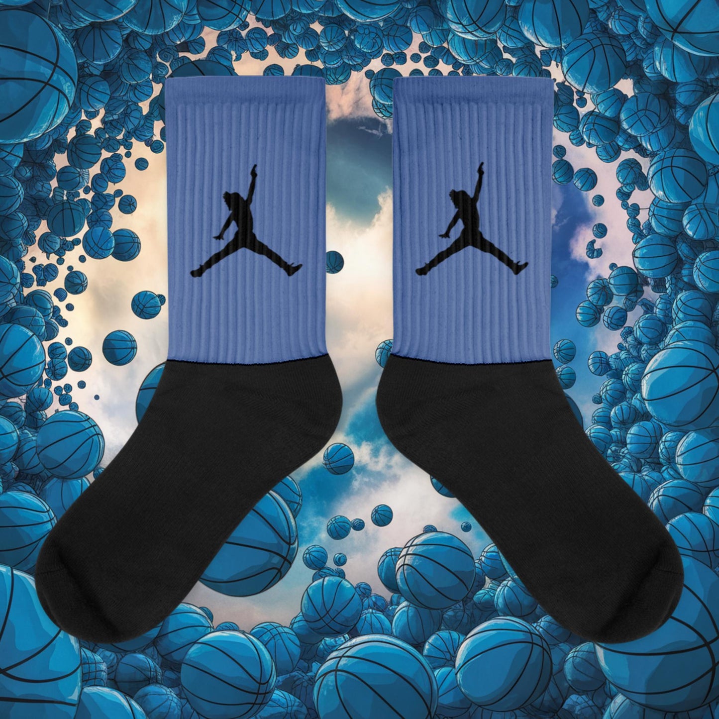 Ja Morant Funny Gun Meme Memphis Grizzlies NBA Socks XL Socks Basketball Ja Morant Memphis Grizzlies NBA Next Cult Brand