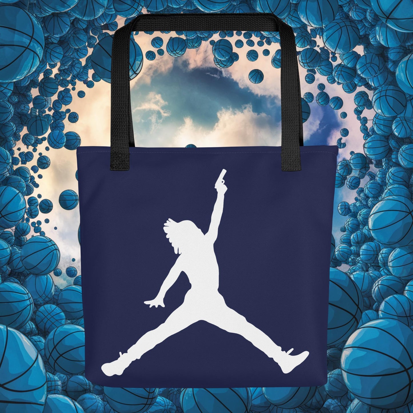 Ja Morant Funny Gun Meme Memphis Grizzlies NBA Tote bag Next Cult Brand