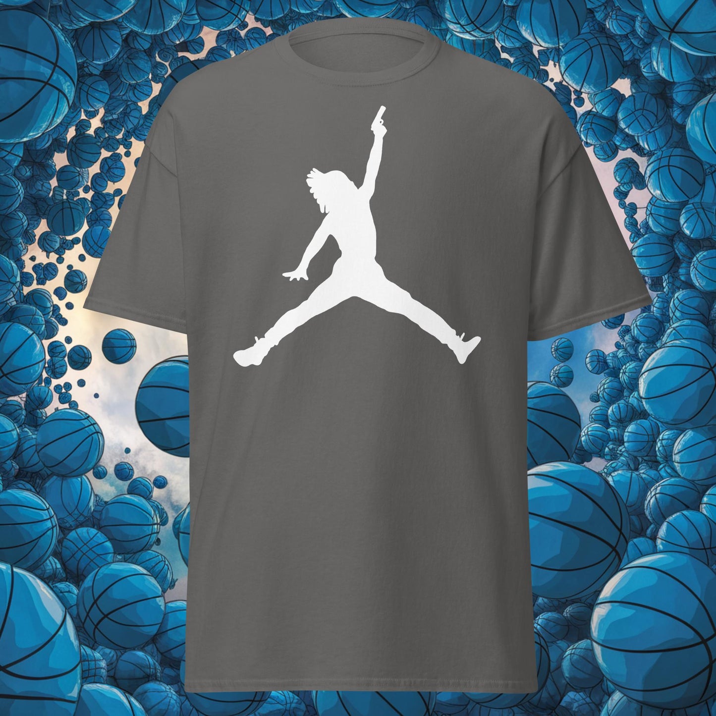 Ja Morant Funny Gun Meme Memphis Grizzlies NBA Unisex tee Next Cult Brand