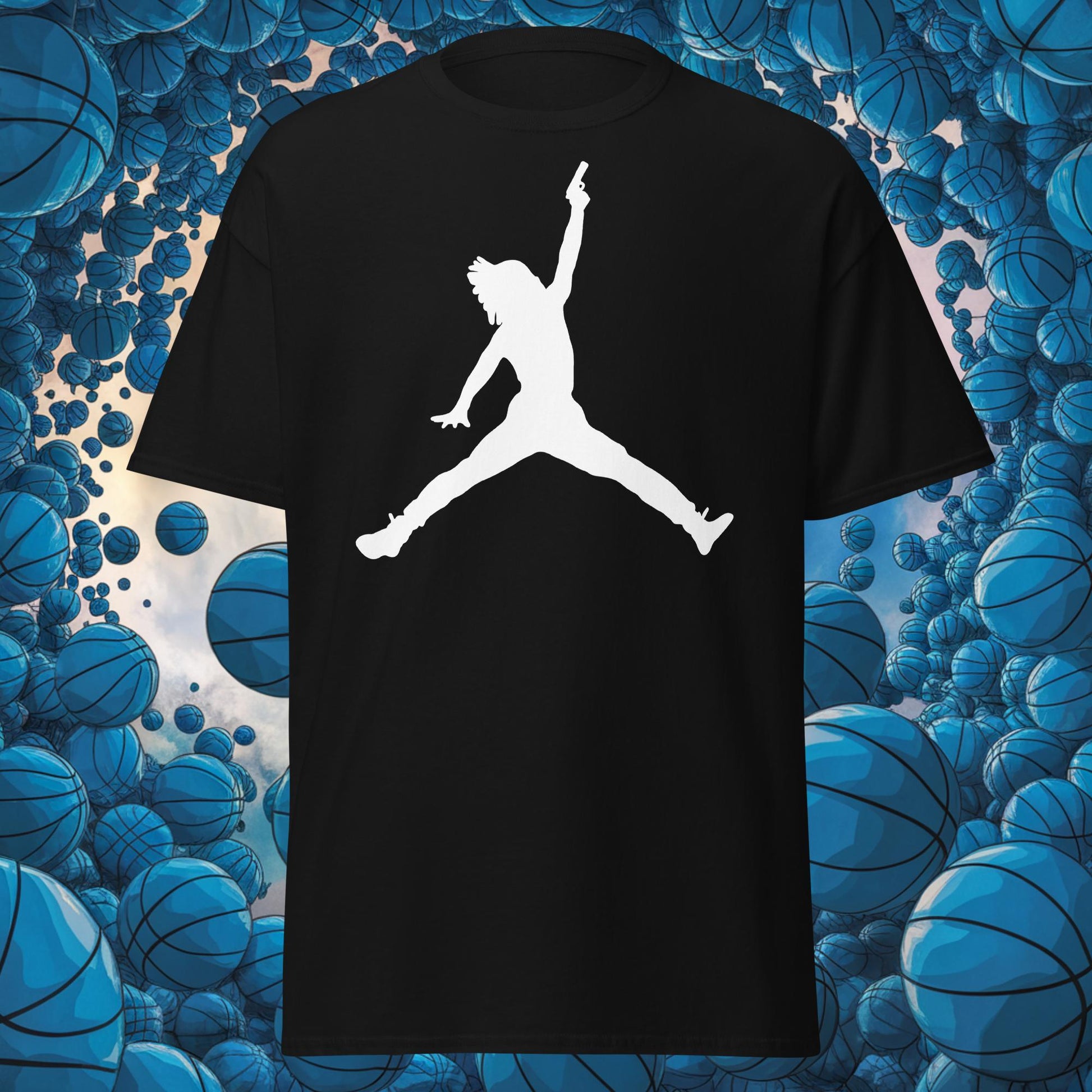 Ja Morant Funny Gun Meme Memphis Grizzlies NBA Unisex tee Next Cult Brand