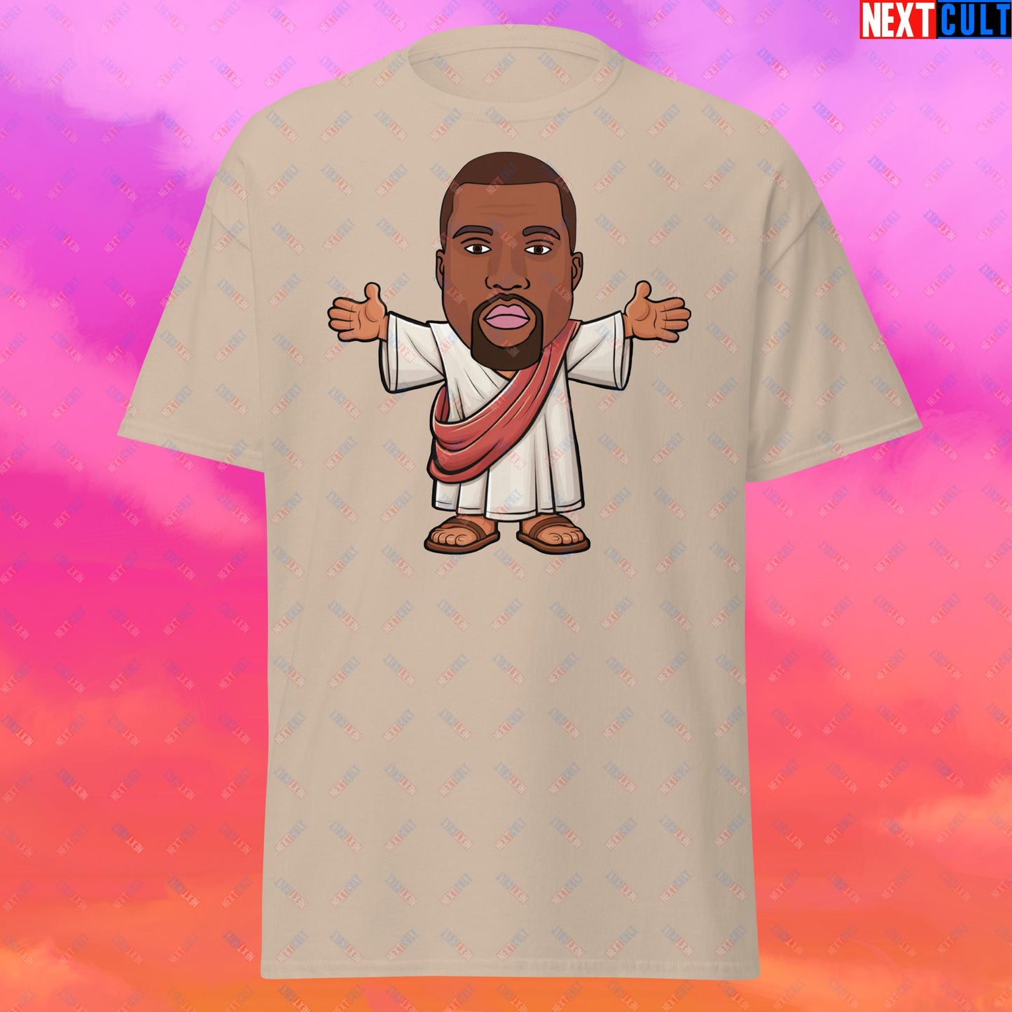 Jesus Kanye West Yeezianity Ye Funny Hip Hop Unisex tee Next Cult Brand