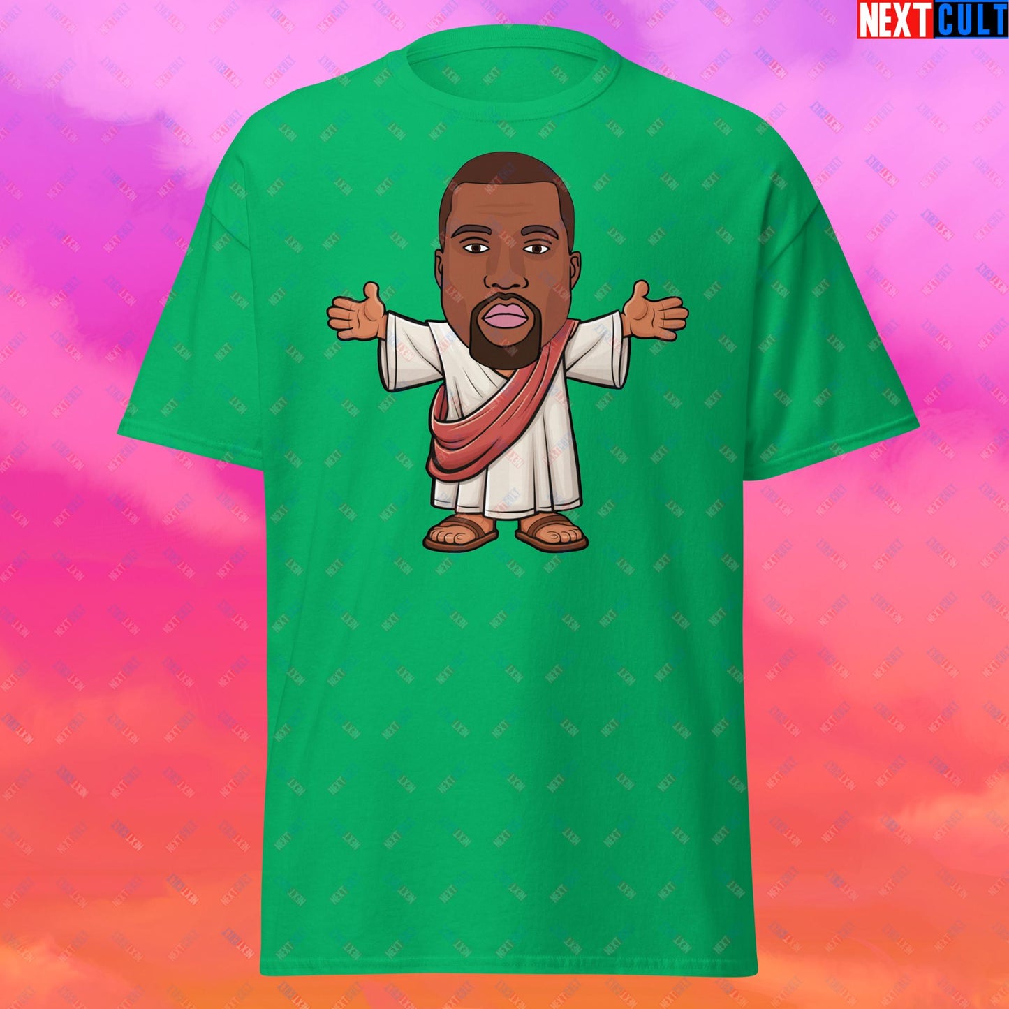 Jesus Kanye West Yeezianity Ye Funny Hip Hop Unisex tee Next Cult Brand