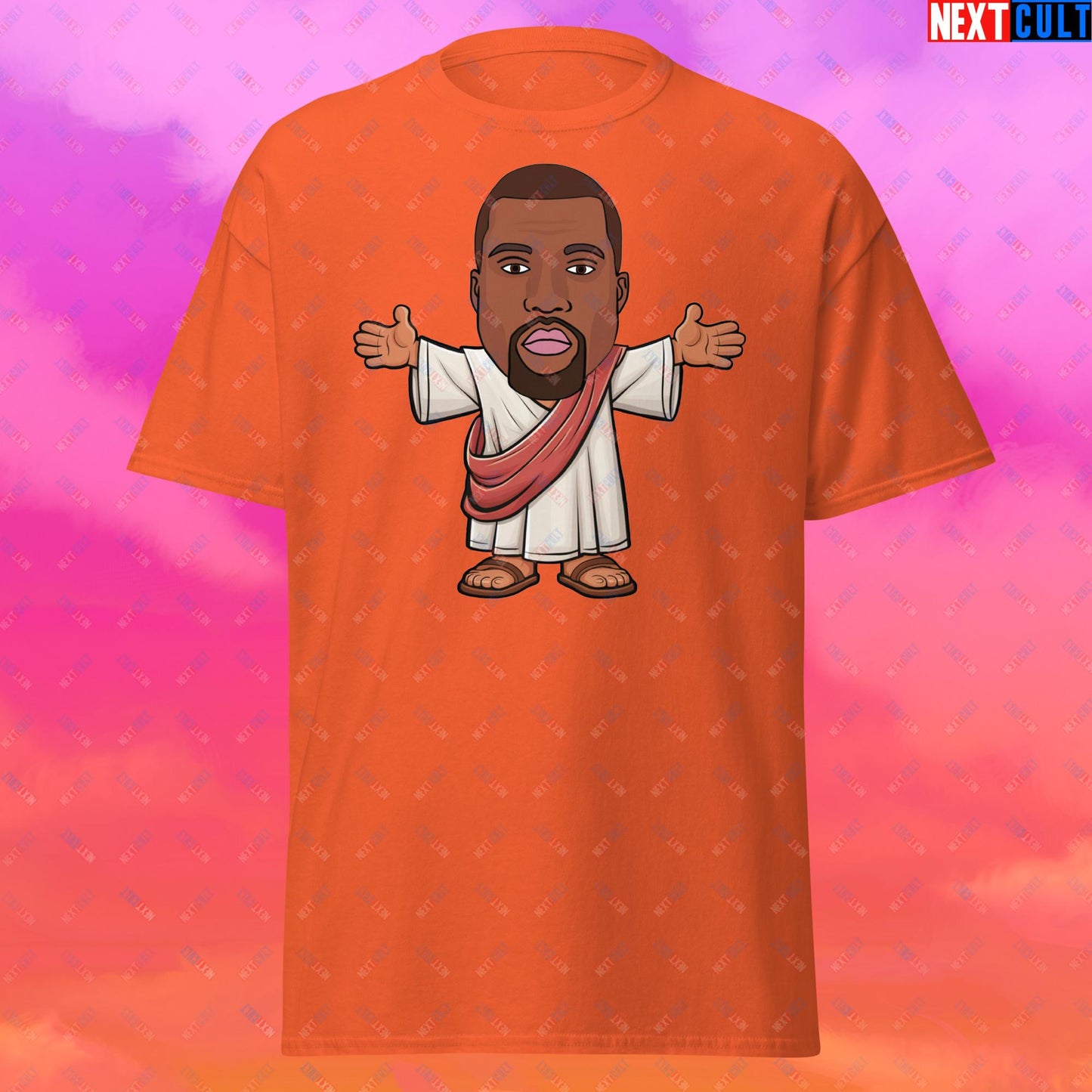 Jesus Kanye West Yeezianity Ye Funny Hip Hop Unisex tee Next Cult Brand