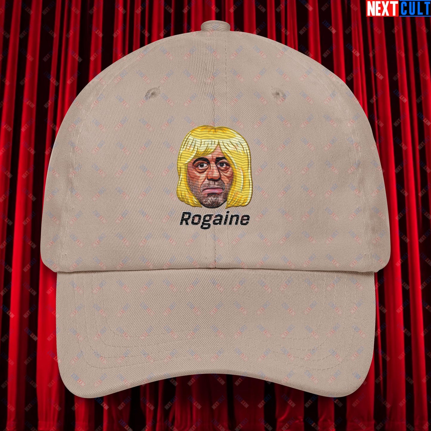 Joe Rogan Rogaine Funny Hair Loss JRE Podcast Dad hat Stone Hats Joe Rogan Podcasts Stand-up Comedy Next Cult Brand