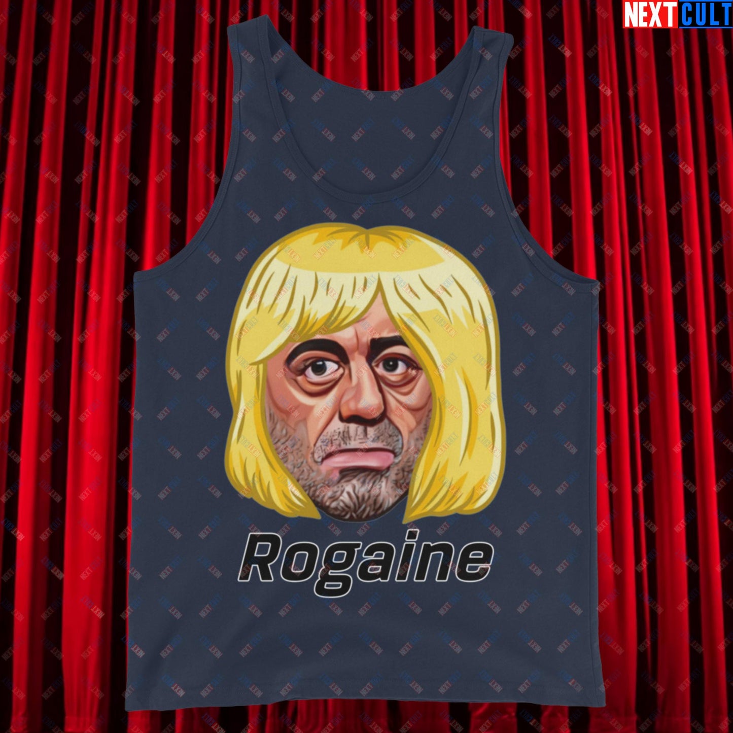 Joe Rogan Rogaine Funny Hair Loss JRE Podcast Tank Top Next Cult Brand