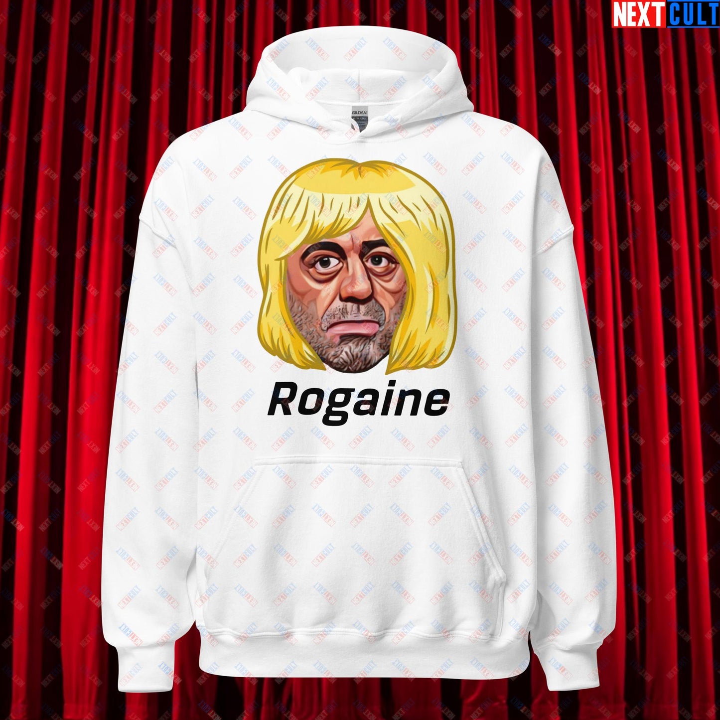 Joe Rogan Rogaine Funny Hair Loss JRE Podcast Unisex Hoodie Next Cult Brand