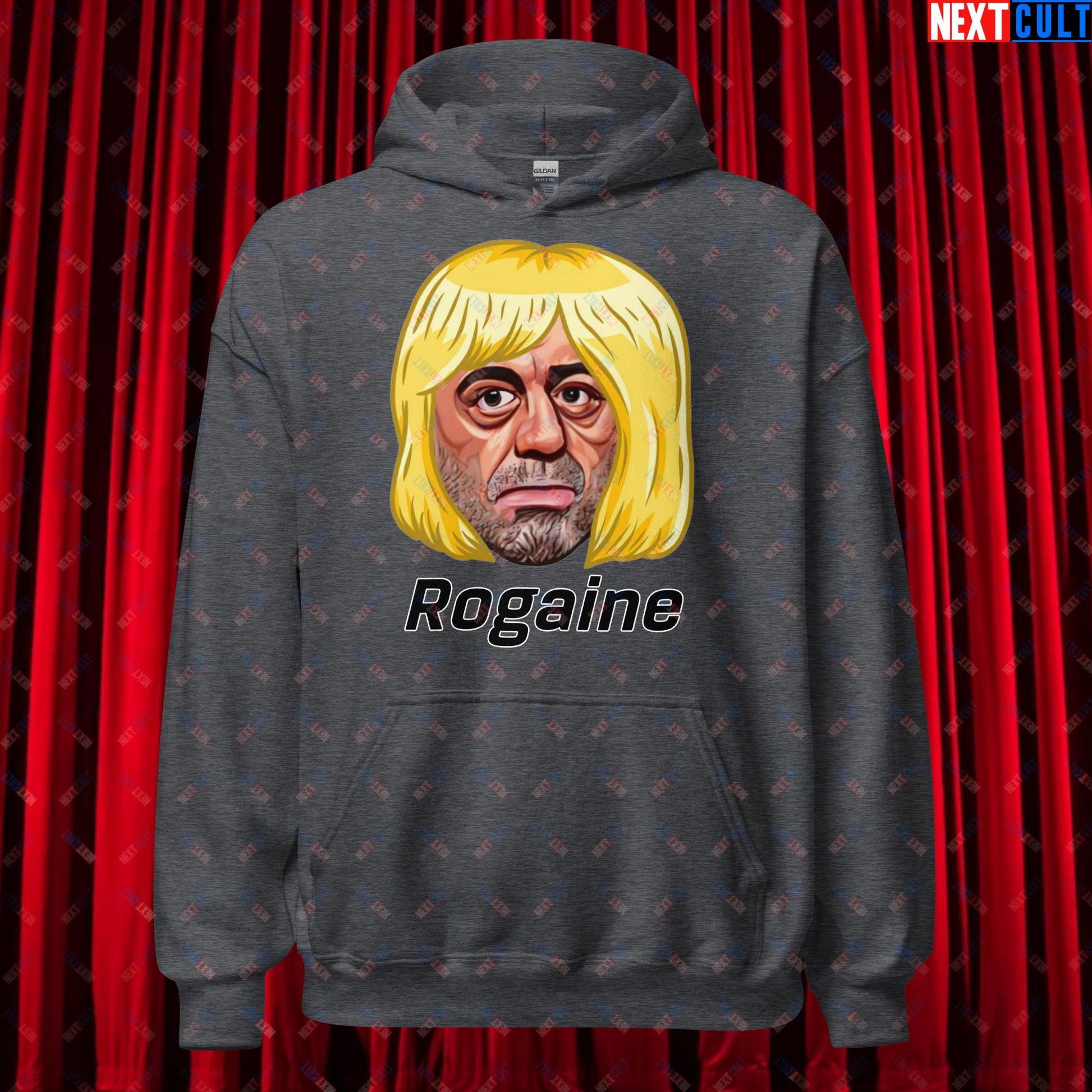 Joe Rogan Rogaine Funny Hair Loss JRE Podcast Unisex Hoodie Next Cult Brand