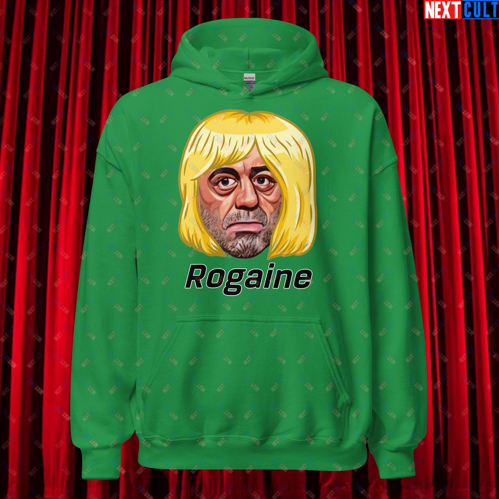 Joe Rogan Rogaine Funny Hair Loss JRE Podcast Unisex Hoodie Next Cult Brand