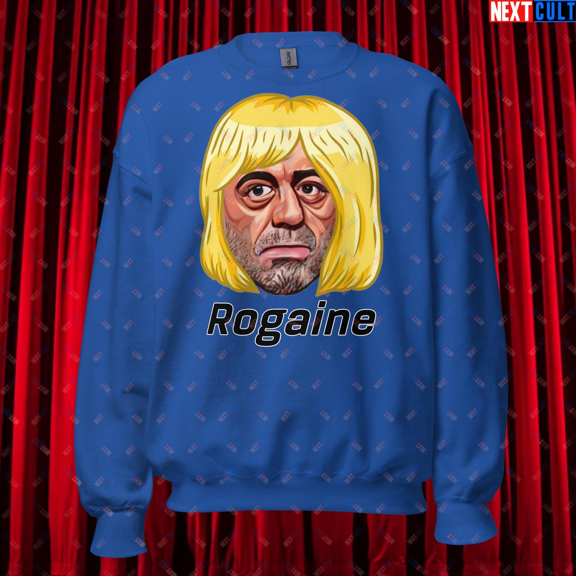 Joe Rogan Rogaine Funny Hair Loss JRE Podcast Unisex Sweatshirt Next Cult Brand