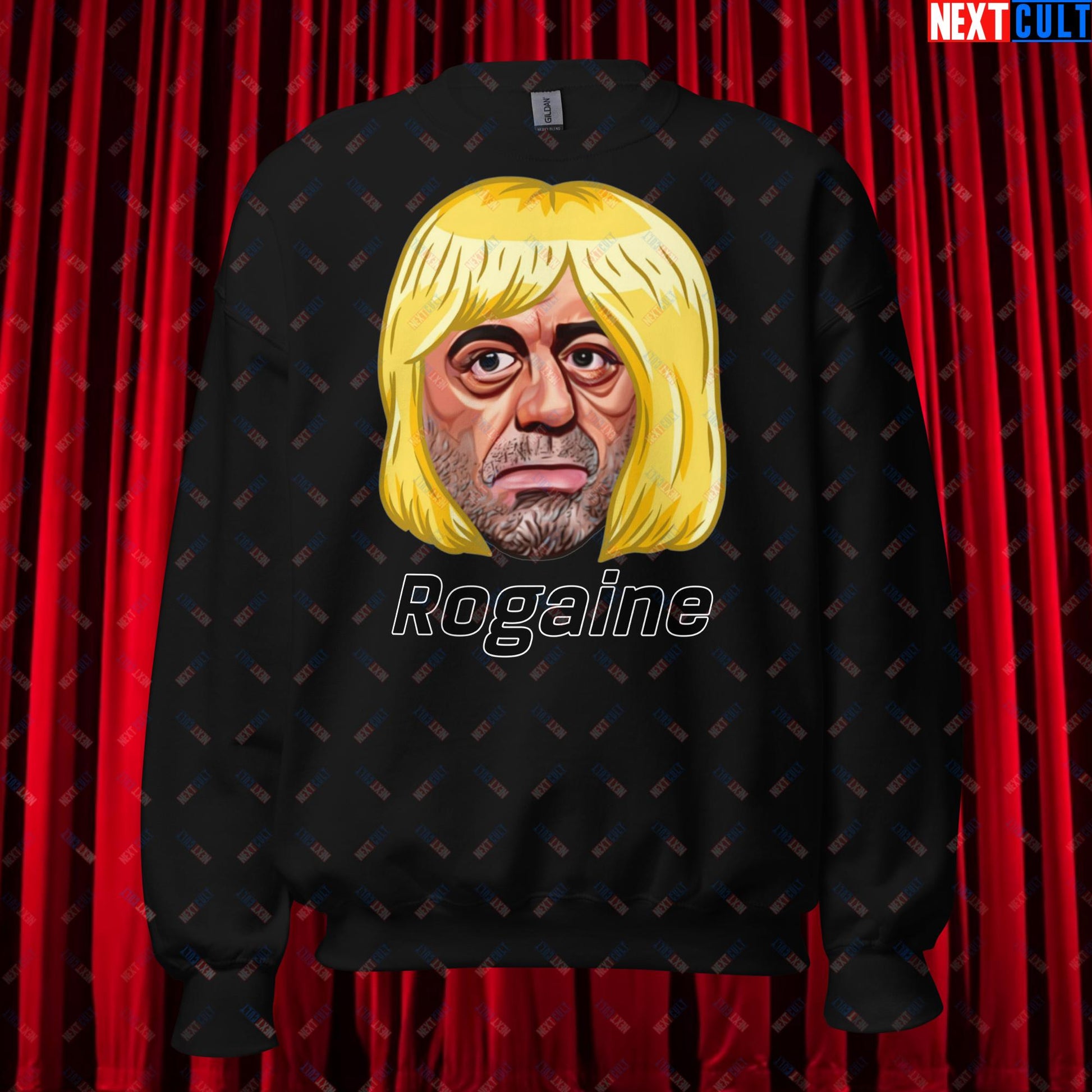 Joe Rogan Rogaine Funny Hair Loss JRE Podcast Unisex Sweatshirt Next Cult Brand