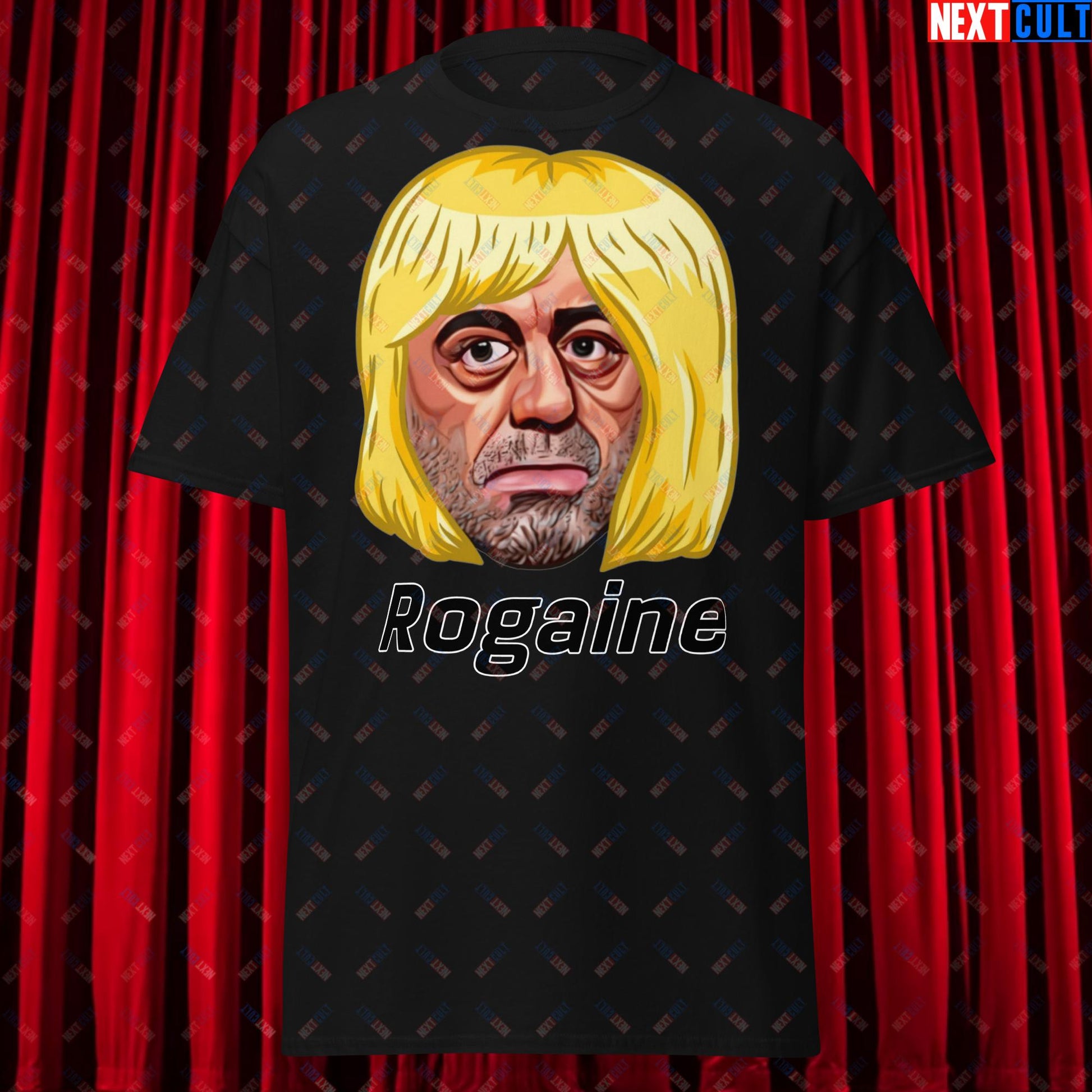 Joe Rogan Rogaine Funny Hair Loss JRE Podcast Unisex tee Next Cult Brand