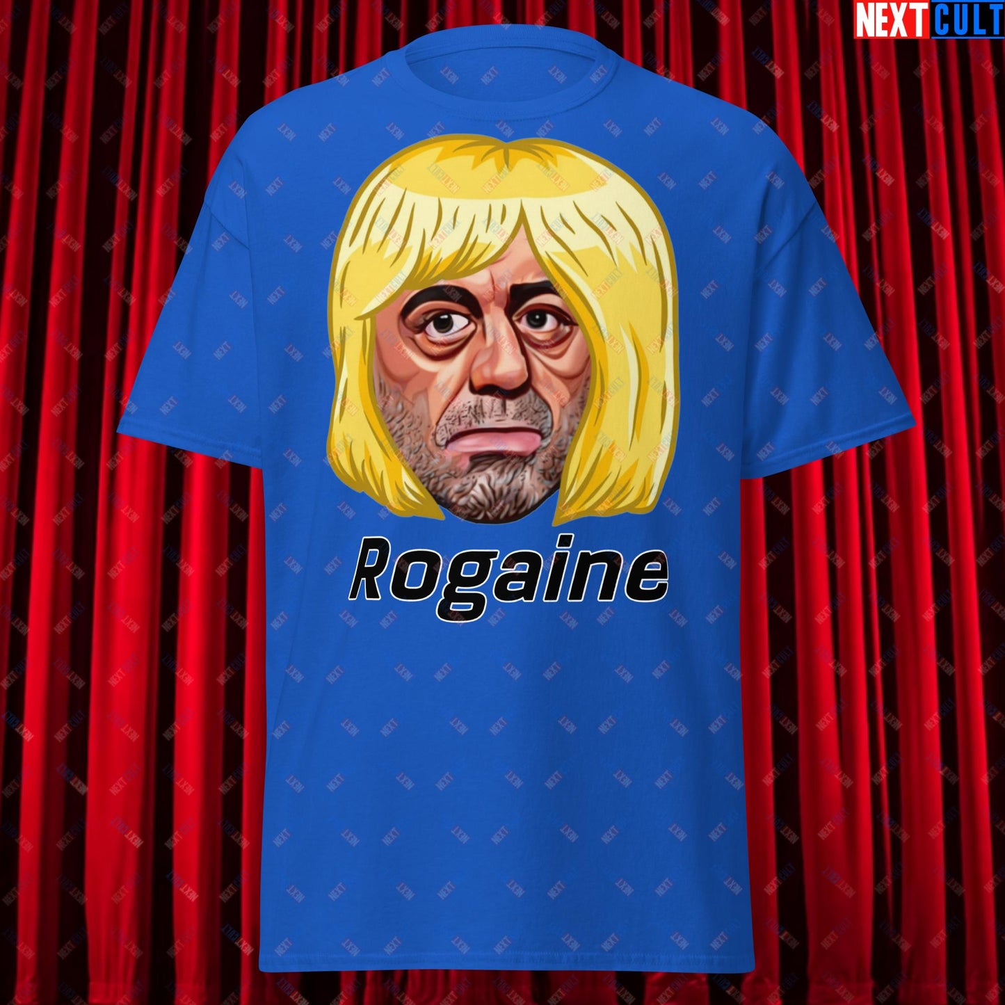 Joe Rogan Rogaine Funny Hair Loss JRE Podcast Unisex tee Next Cult Brand