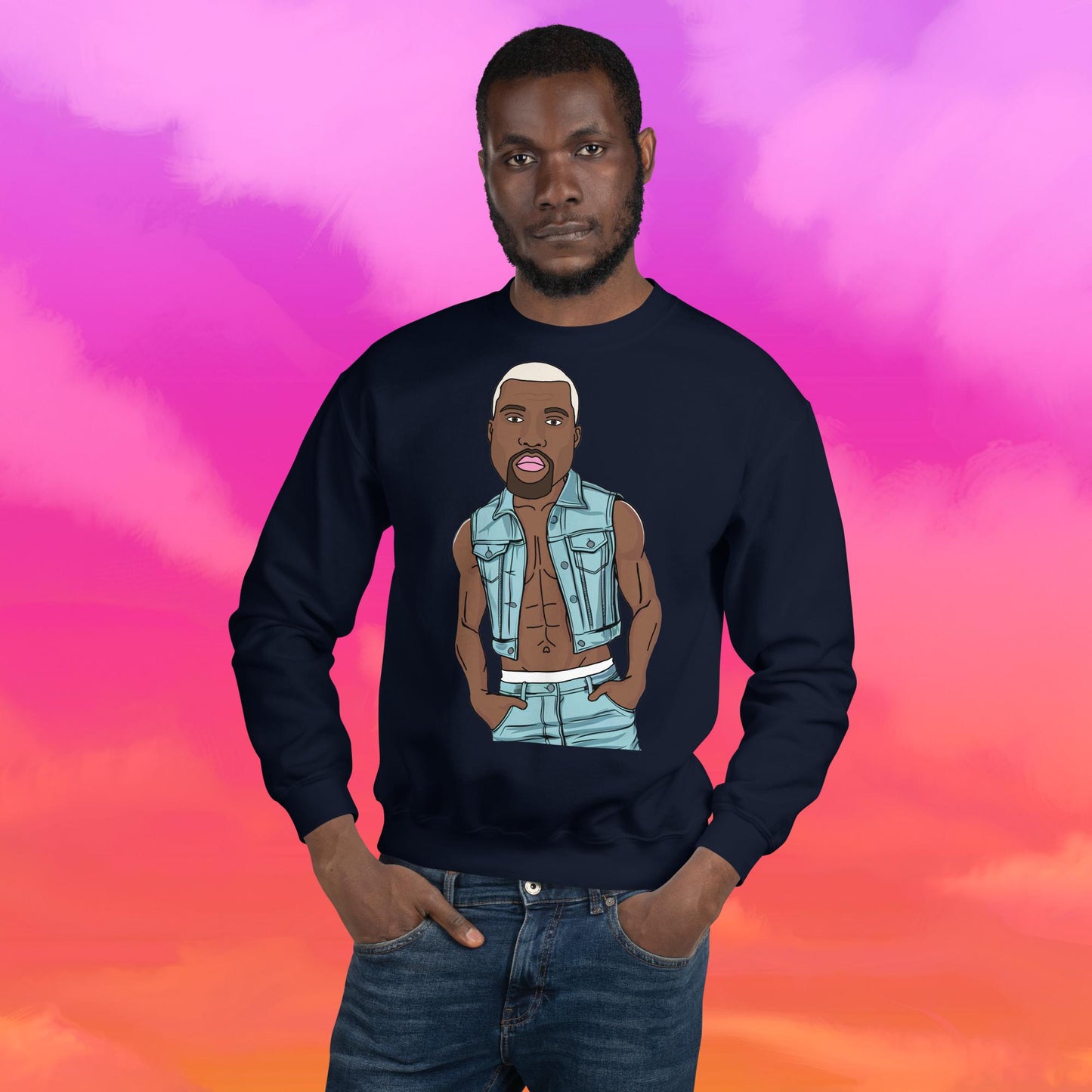 Kanye West Ye Yeezy Hip Hop Unisex Sweatshirt Next Cult Brand